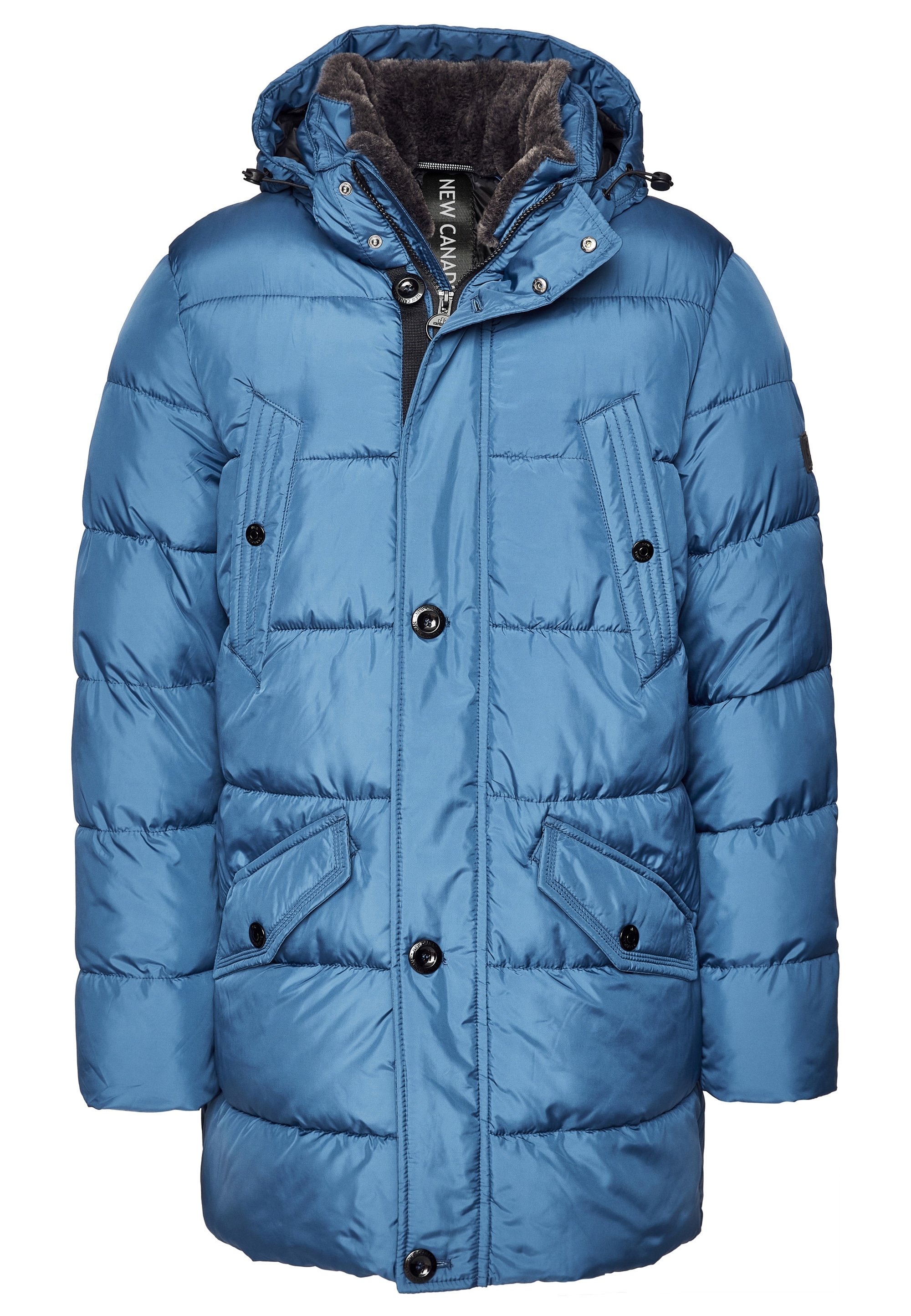 New Canadian Steppjacke mit abnehmbarem Innenkragen
