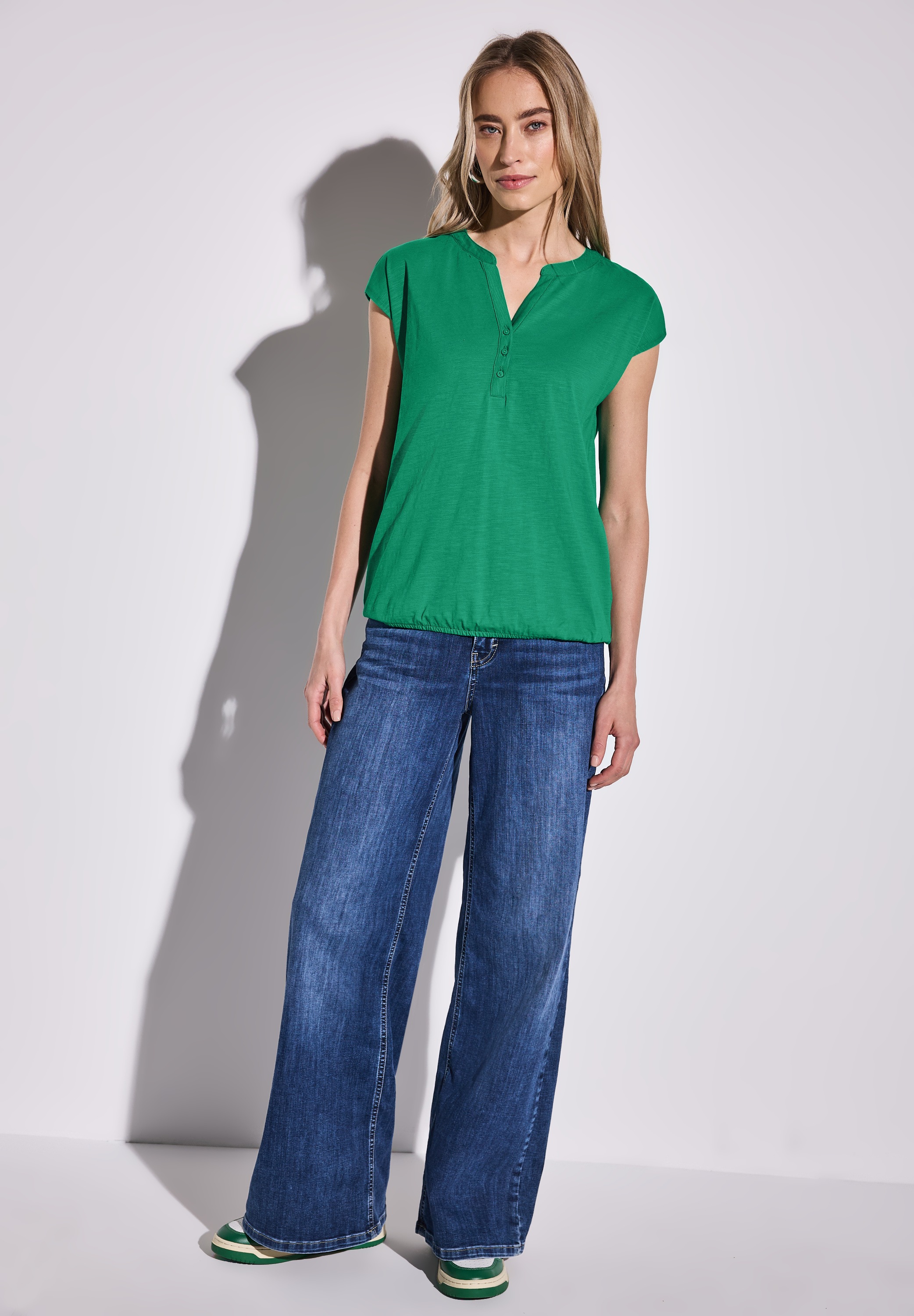STREET ONE T-Shirt, aus reiner Baumwolle