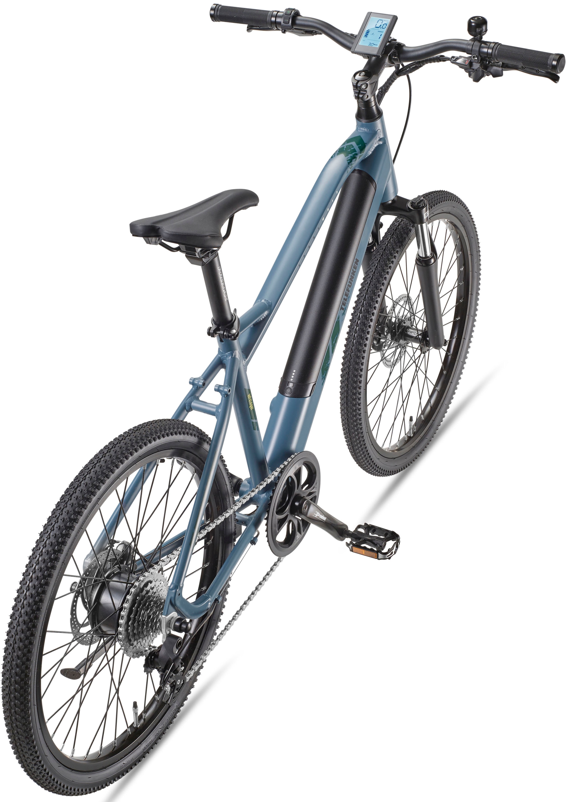 Telefunken E-Bike »Aufsteiger M915«, 8 Gang, Heckmotor 250 W, Pedelec, Elektrofahrrad für Damen u. Herren, MTB