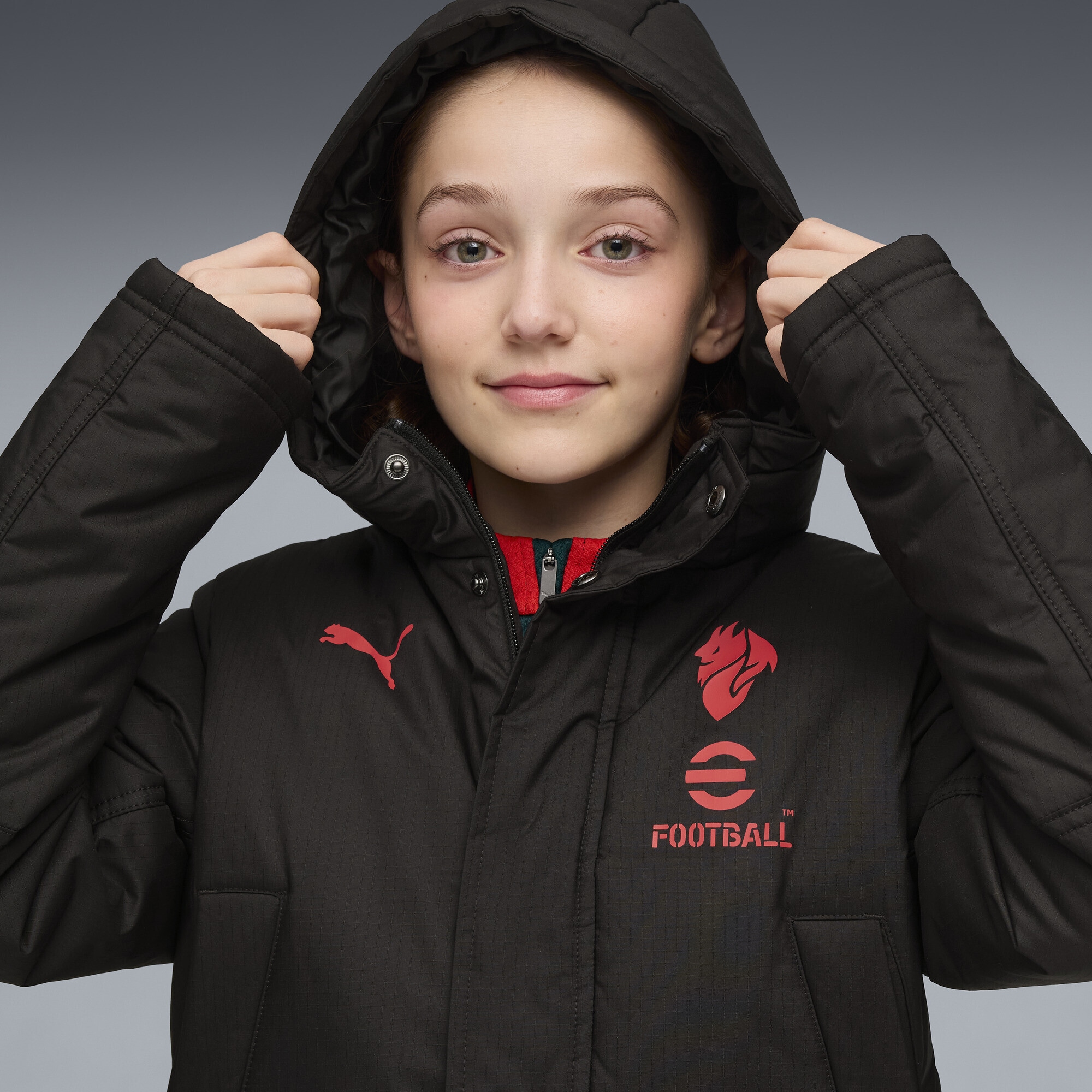PUMA Parka »AC Milan Trainings-Winterjacke Jugendliche«