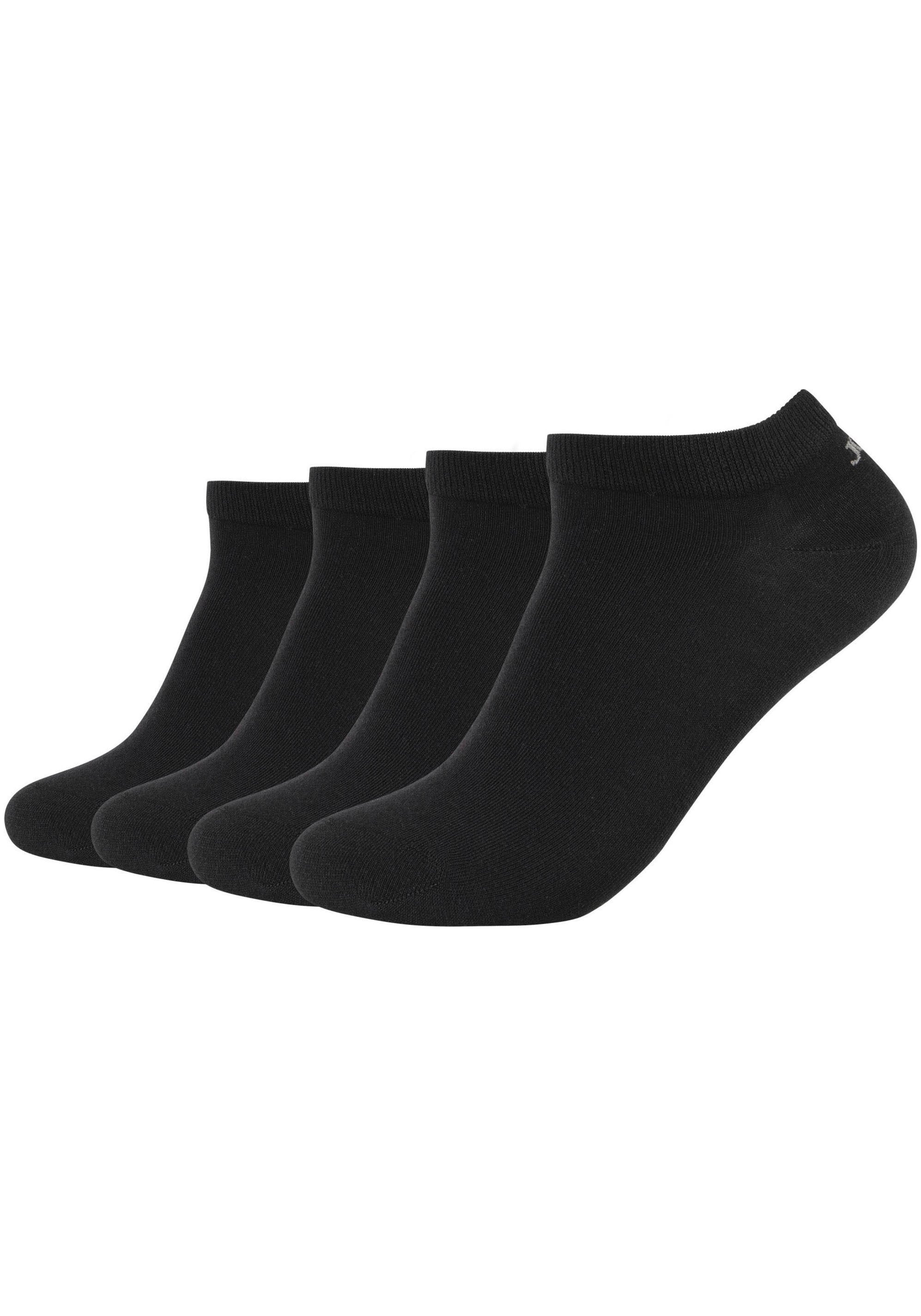 JOOP Kurzsocken, (4er Pack), Premium Essentials, verstärkte Ferse und Spitze, langlebig, stilvoll