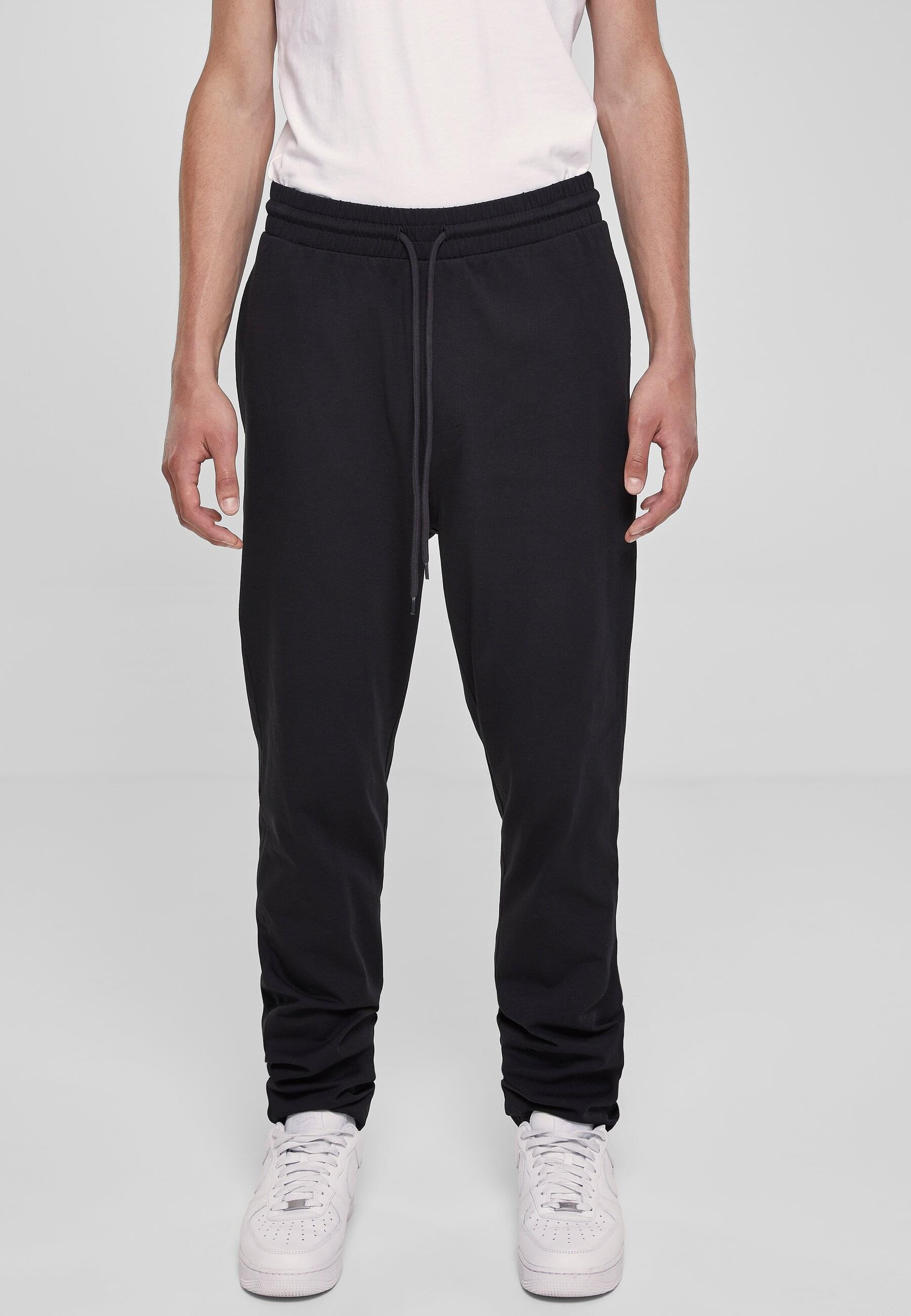 URBAN CLASSICS Stoffhose »Urban Classics Herren Super Light Jersey Pants«, (1 tlg.)