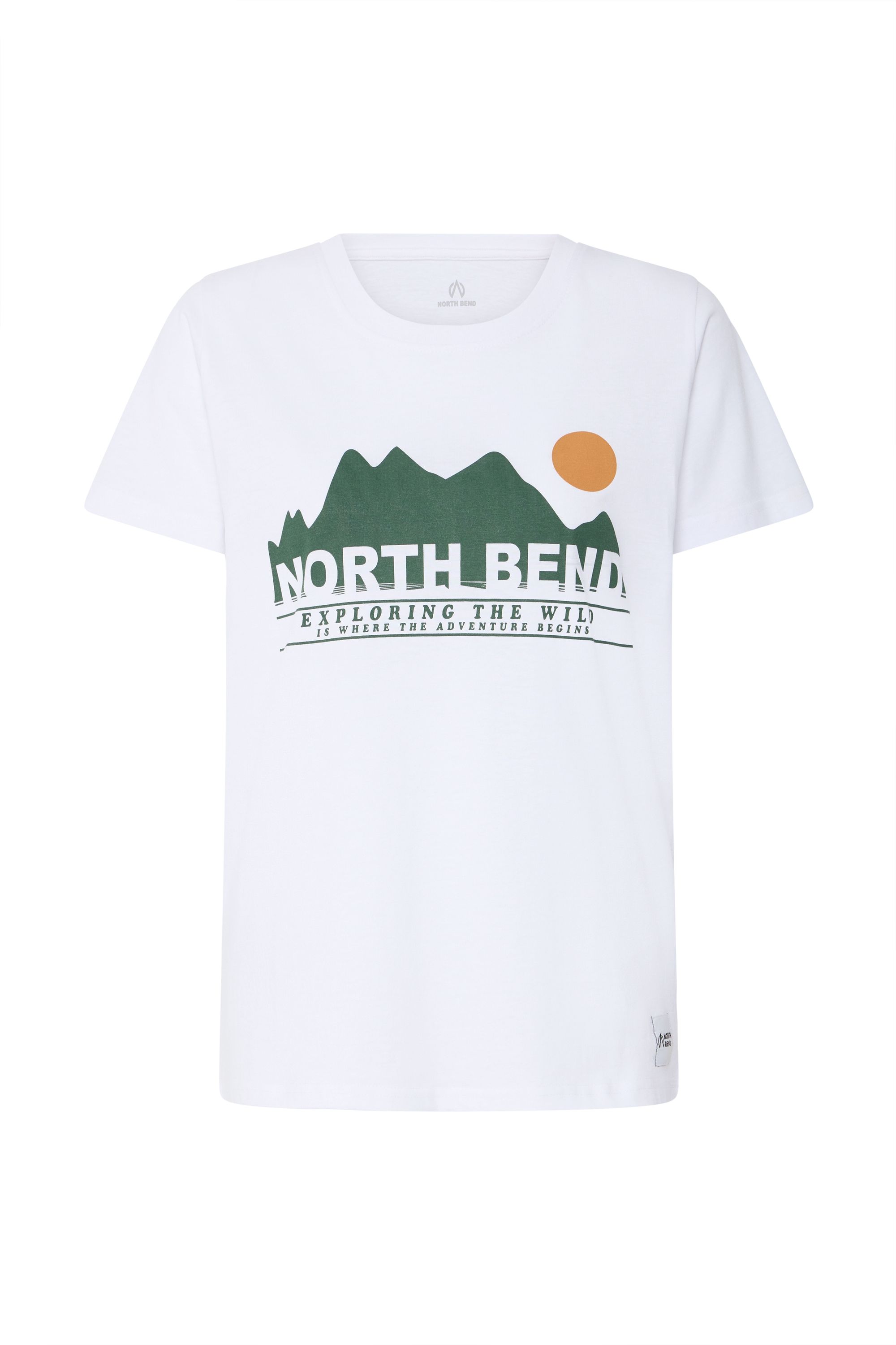 North Bend Rundhalsshirt "Rundhalsshirt NBCash"