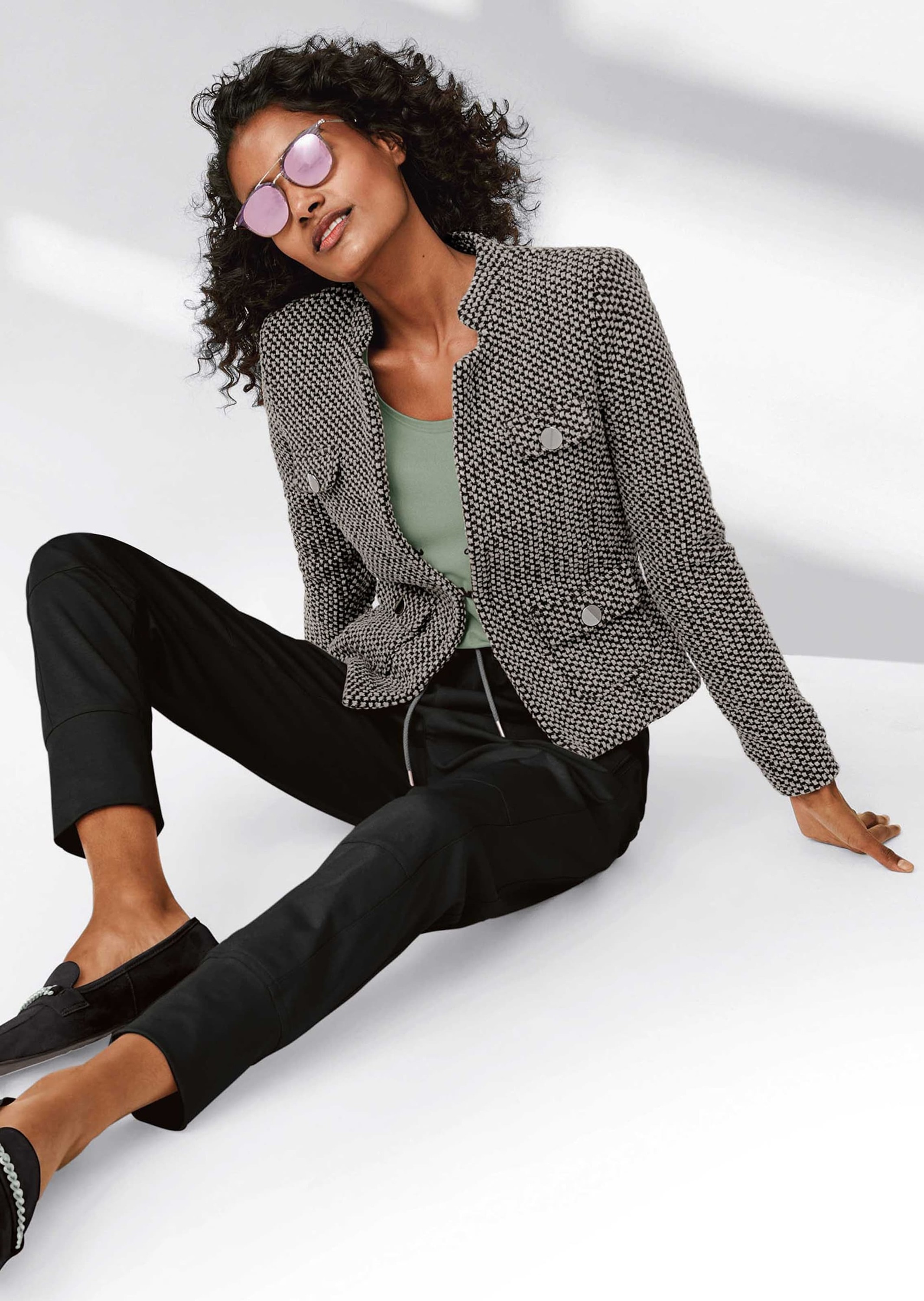 MADELEINE Jerseyblazer "Blazer Jerseyblazer in hochwertiger Jacquard-Qualit günstig online kaufen