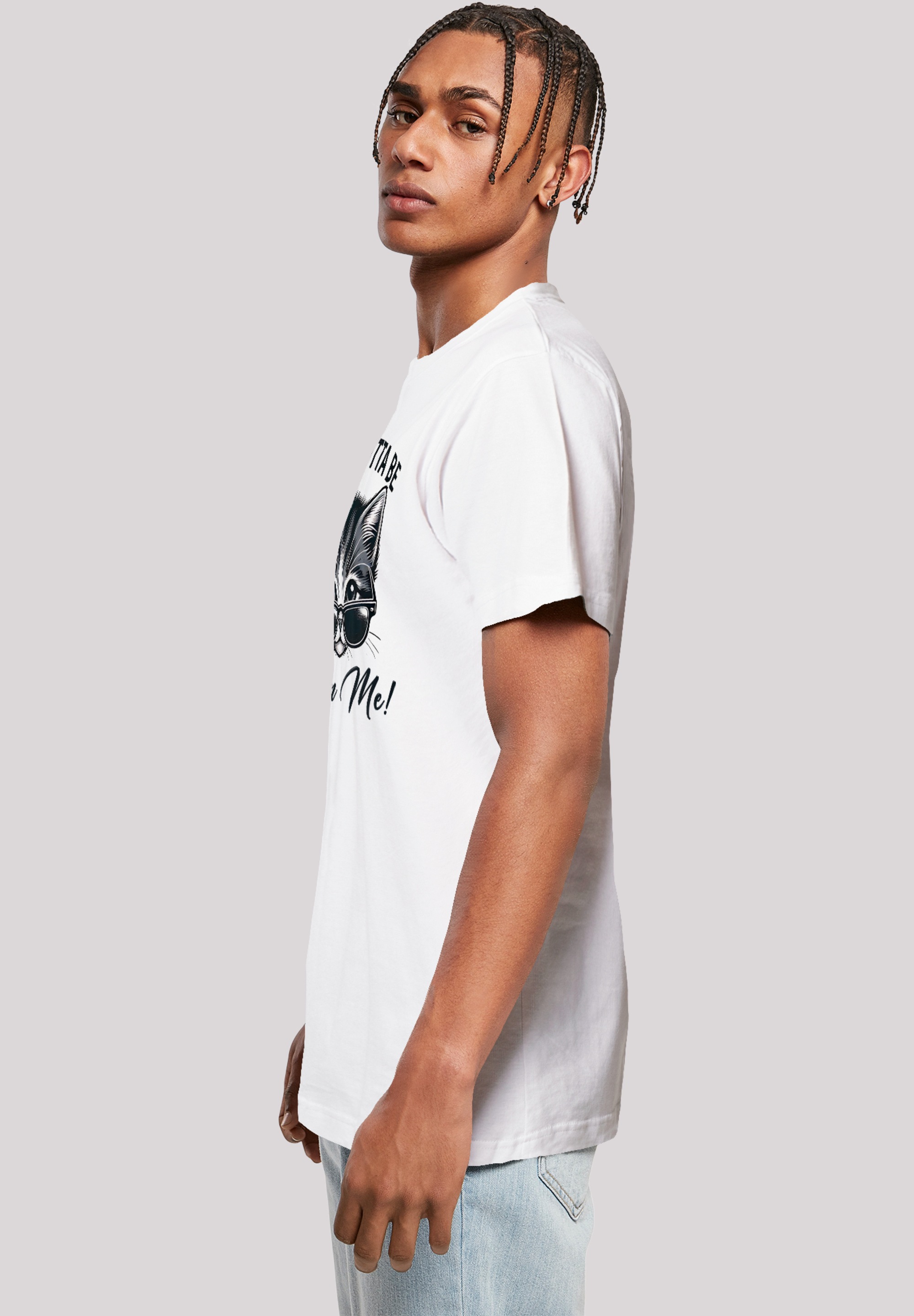 F4NT4STIC T-Shirt »Kätzchen You Gotta Be Kitten Me!«, Premium Qualität