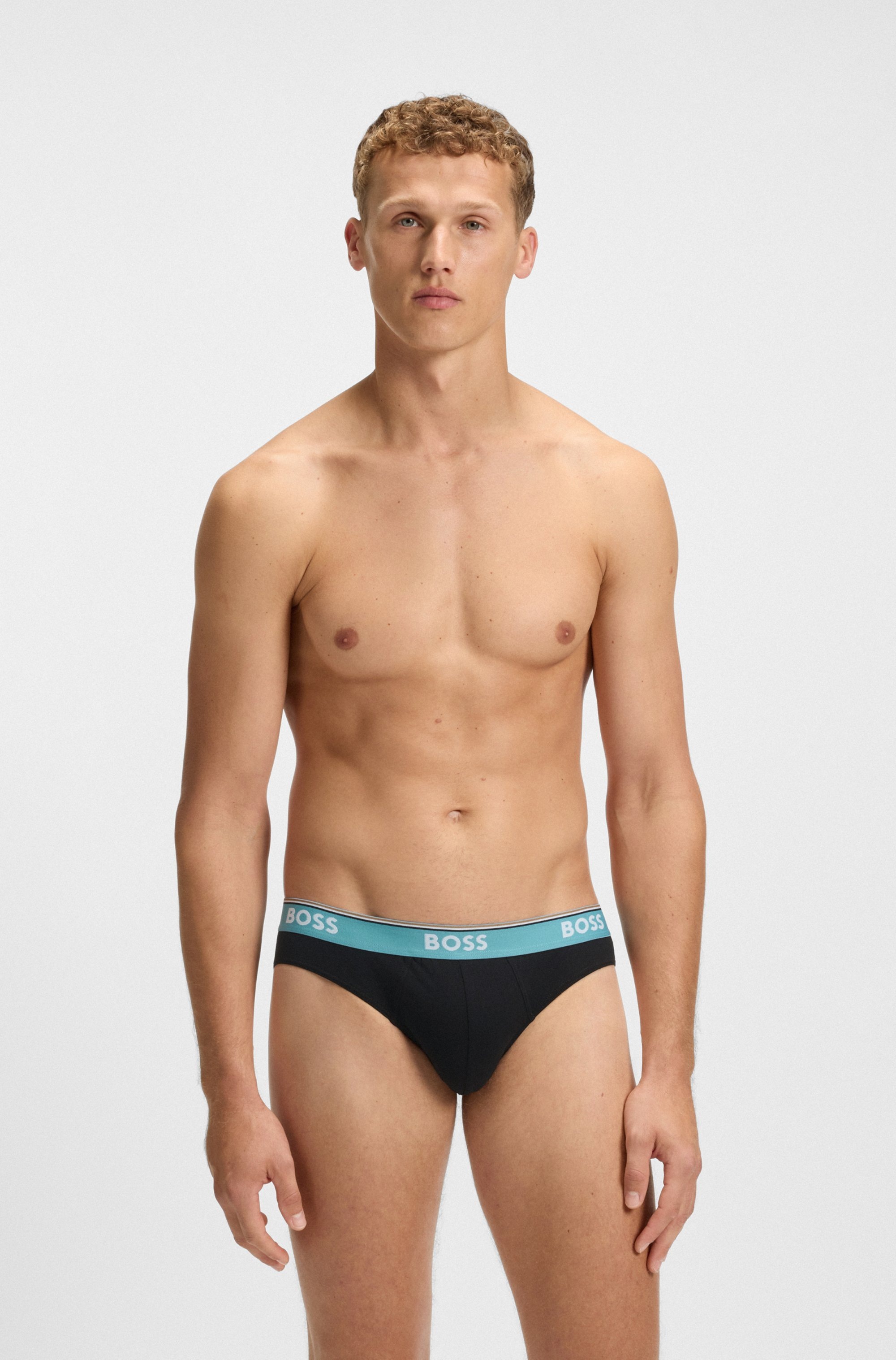 BOSS Slip "Brief 3P Power", (Packung, 3 St.), mit BOSS Schriftzug günstig online kaufen