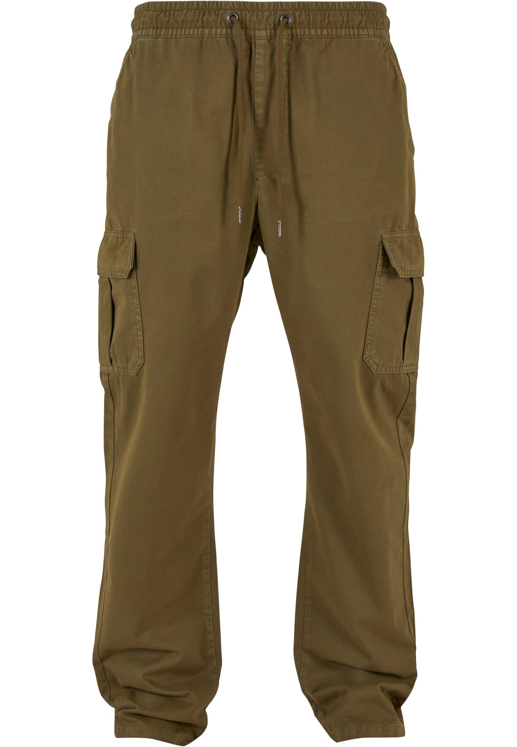 URBAN CLASSICS Cargohose "Urban Classics Herren Cotton Cargo Pants", (1 tlg.)