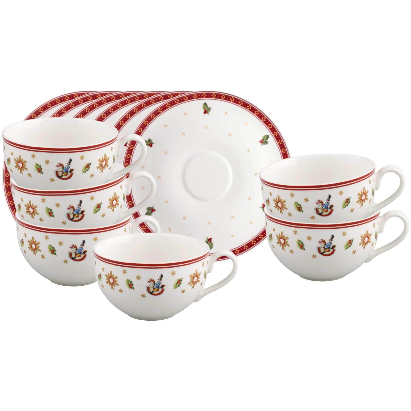 Villeroy & Boch Tasse "Kaffeetassen mit Untertassen Toys Delight 170 ml 12e günstig online kaufen