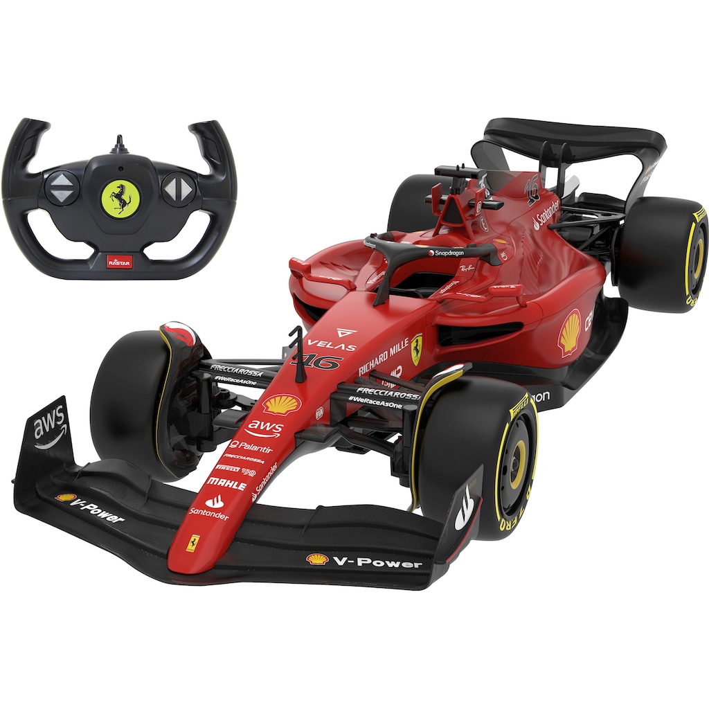 Jamara RC-Auto »Deluxe Cars, Deluxe Cars, Ferrari F1-75 1:12, rot - 2,4 GHz«