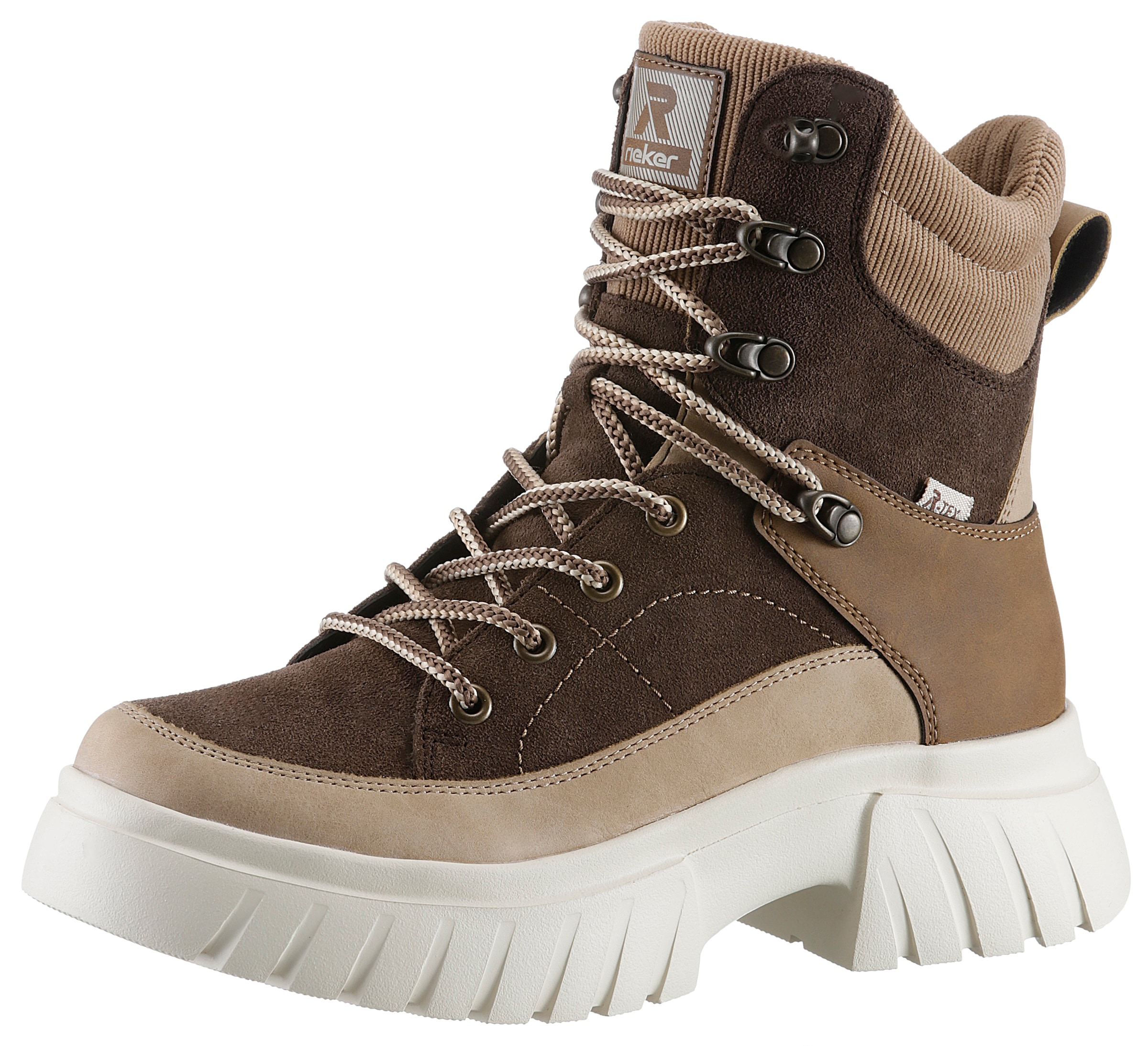 Rieker EVOLUTION Schnürboots, Outdoorboots, Winterboots mit wasserabweisender R-TEX-Membran