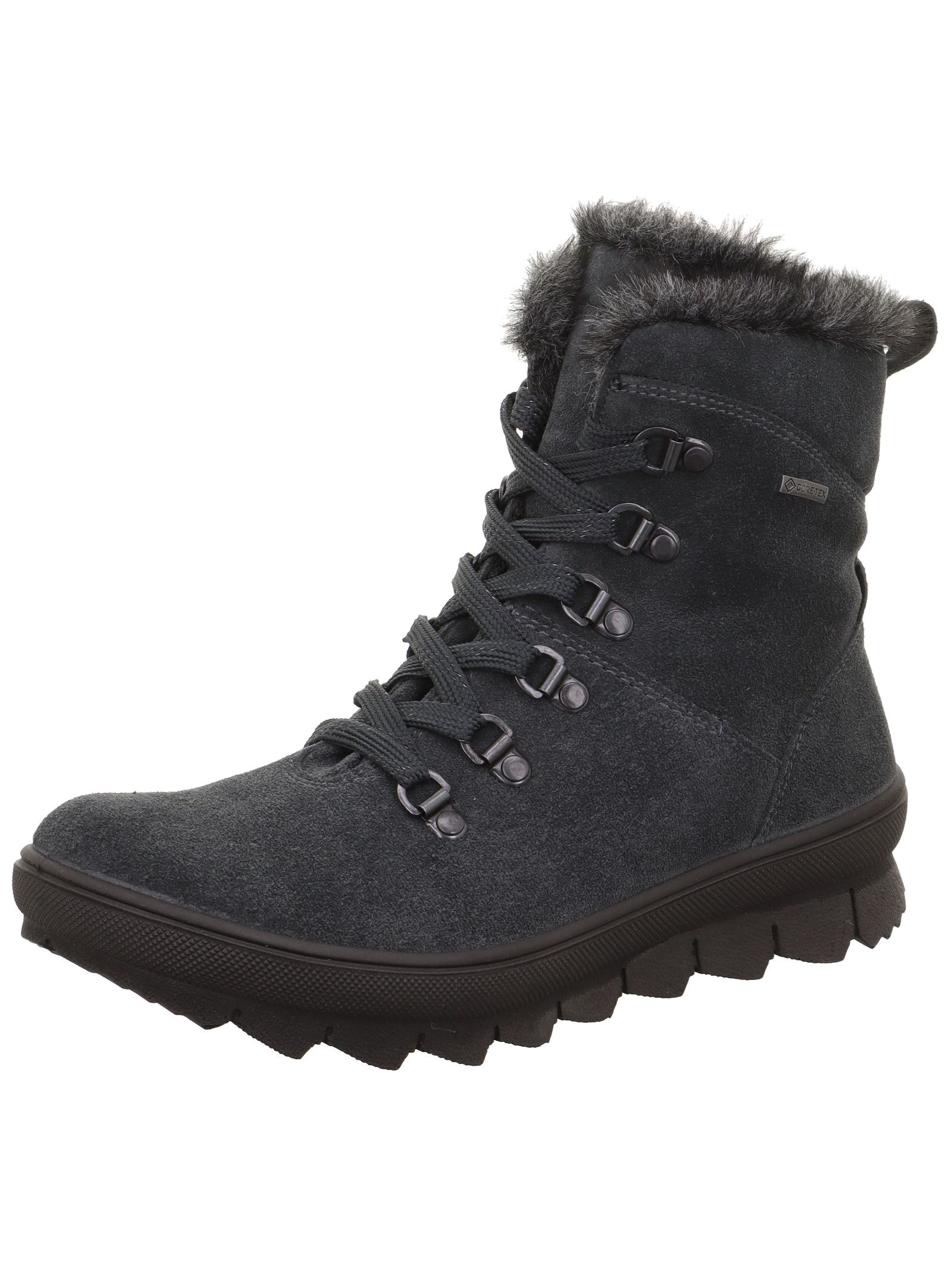 Legero Schnürstiefelette "Legero Stiefelette Veloursleder" günstig online kaufen