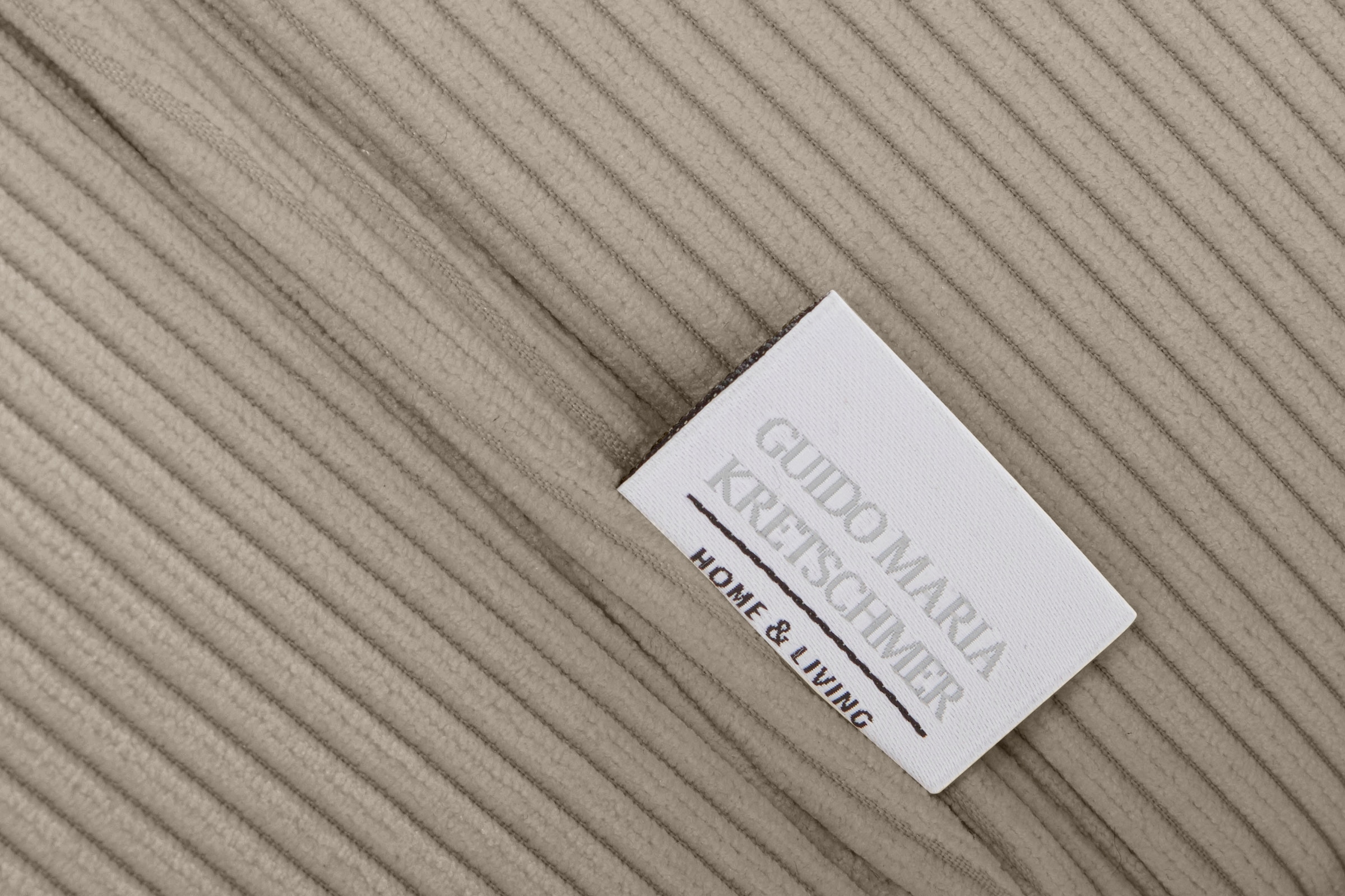 Guido Maria Kretschmer Home&Living Ottomane »Comfine«, Modul-Ottomane zur indiviuellen Zusammenstellung, in 3 Bezugsvarianten