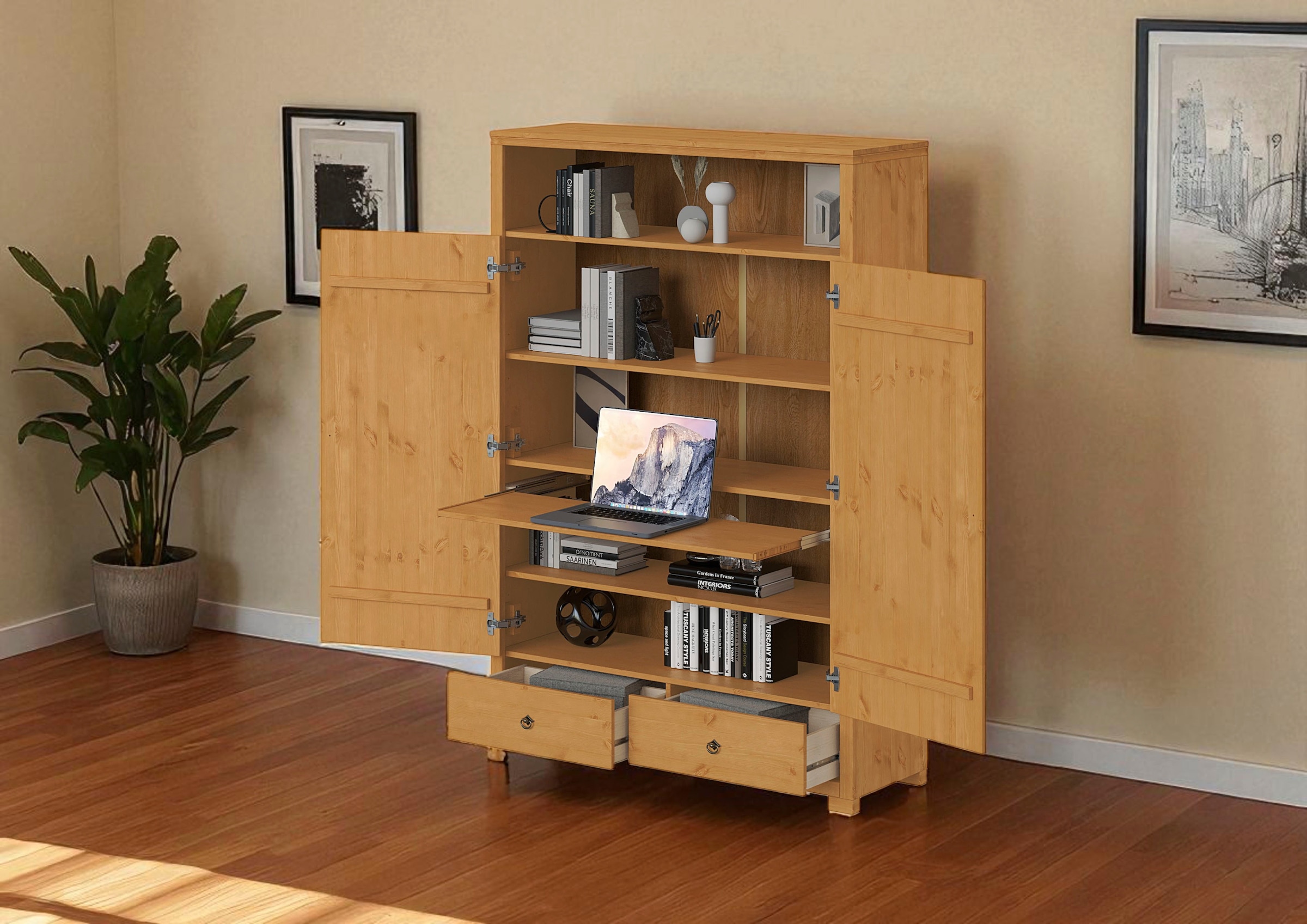OTTO home Wäscheschrank "Clarius, Neuheit Smarter ALLESKÖNNER, Mehrzwecksch günstig online kaufen
