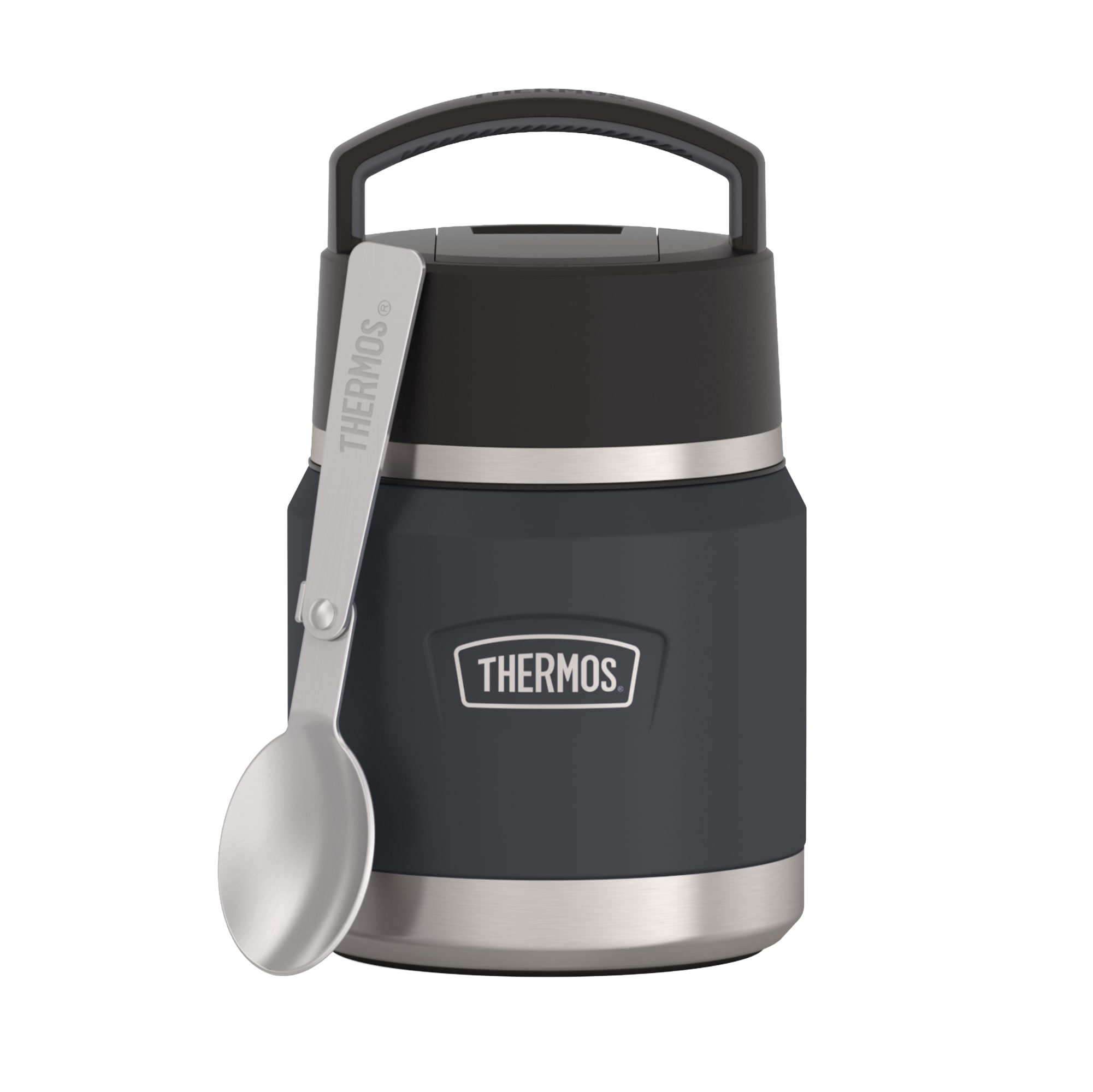 THERMOS Thermobehälter »ICON FOOD JAR, Thermobehälter für Essen, spülmaschinenfest« 0,35l, 12h heiß & 16h kalt, dicht & auslaufsicher, mit Löffel