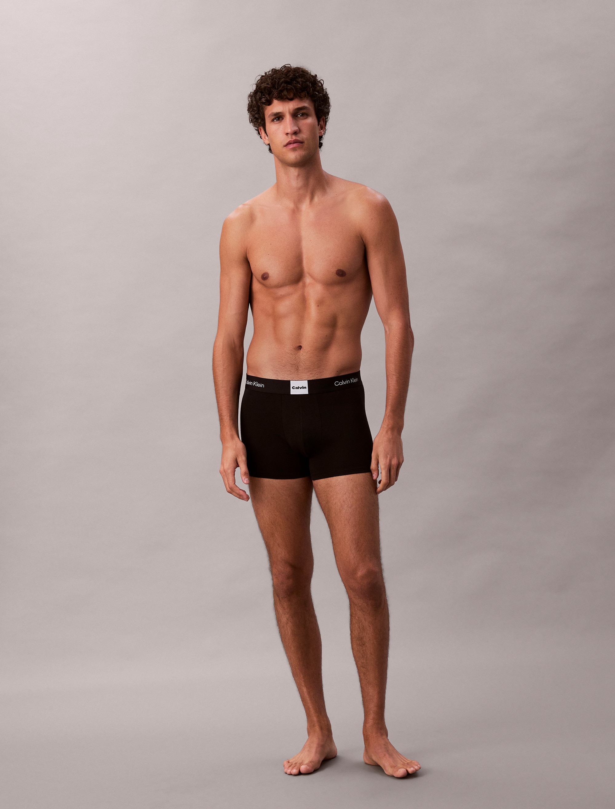 Calvin Klein Underwear Trunk »LOW RISE TRUNK 3PK« Packung, 3er-Pack, 3 Stk. tlg., Mit elastischem Bund