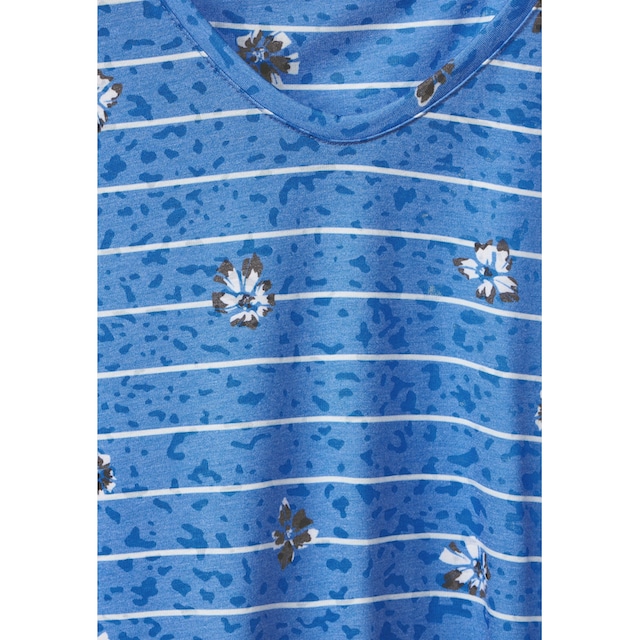 Cecil T-Shirt, mit Elastiksaum für bestellen | BAUR