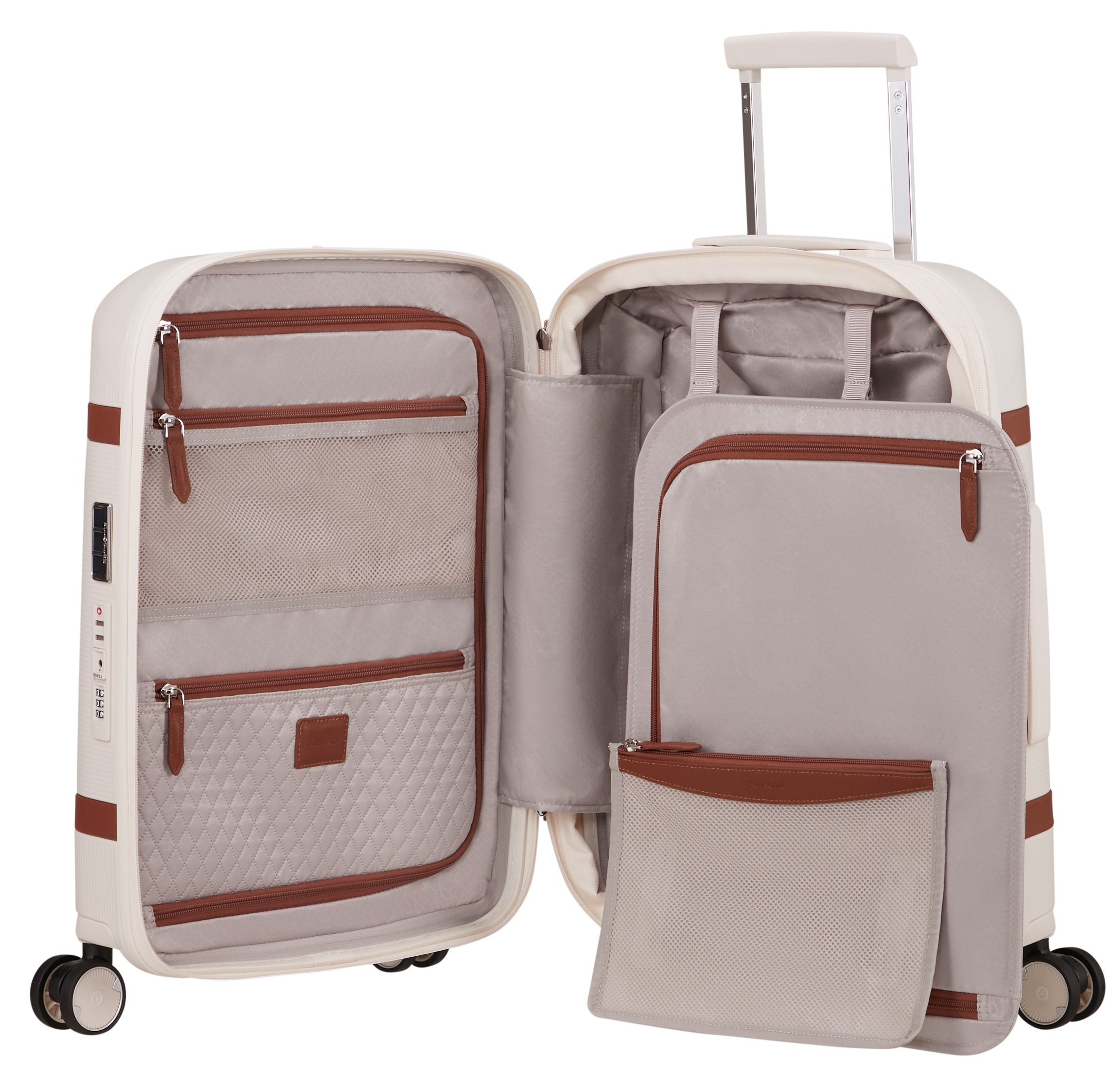 Thumbnail - Samsonite Hartschalen-Trolley "IMAGE, verschiedene Größen und Farben" 38 l 4 Rollen Hartschalen-Koffer Nassfach waschbar...