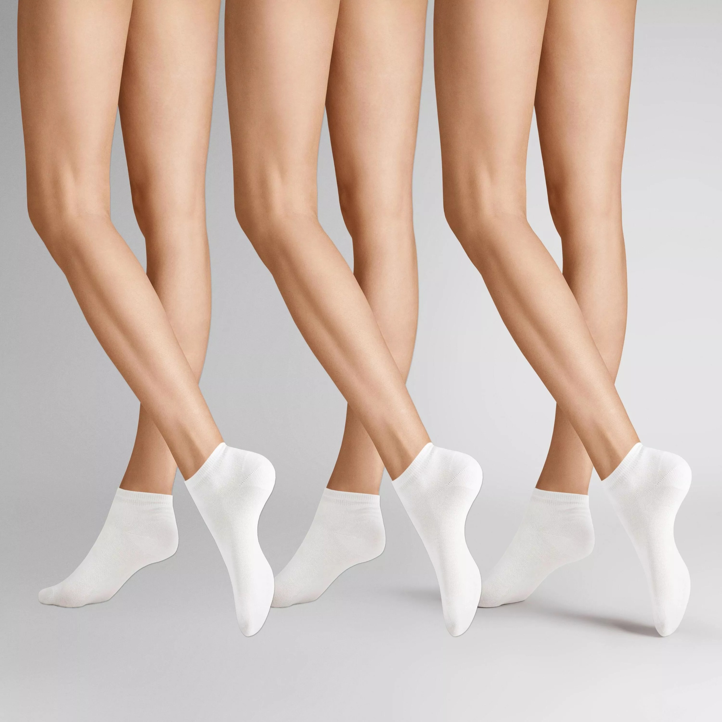 Hudson Sneakersocken "Easy³ 3-Pack" Bequemer Komfortbund