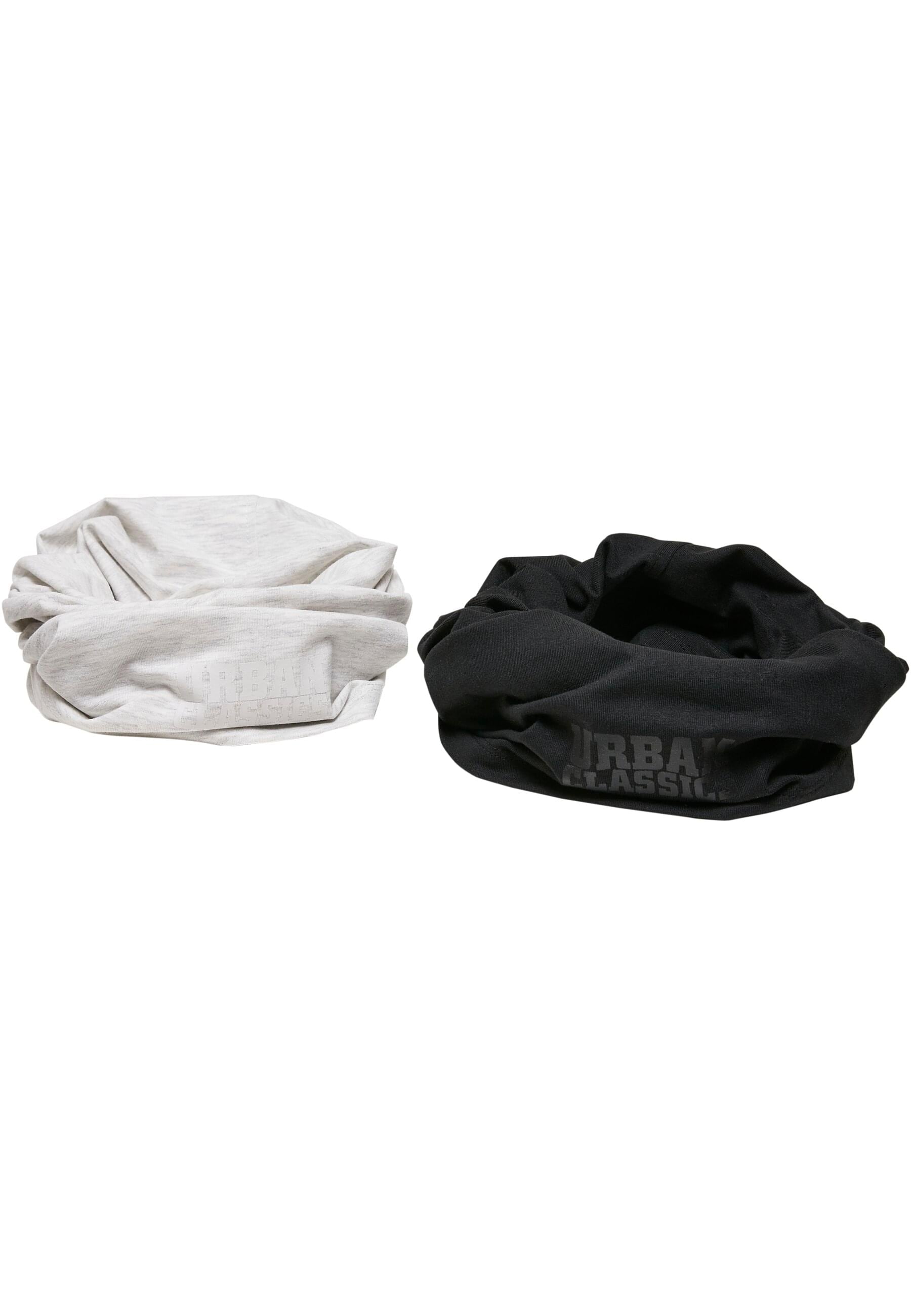 URBAN CLASSICS Halstuch »Urban Classics Unisex Logo Tube Scarf 2-Pack«