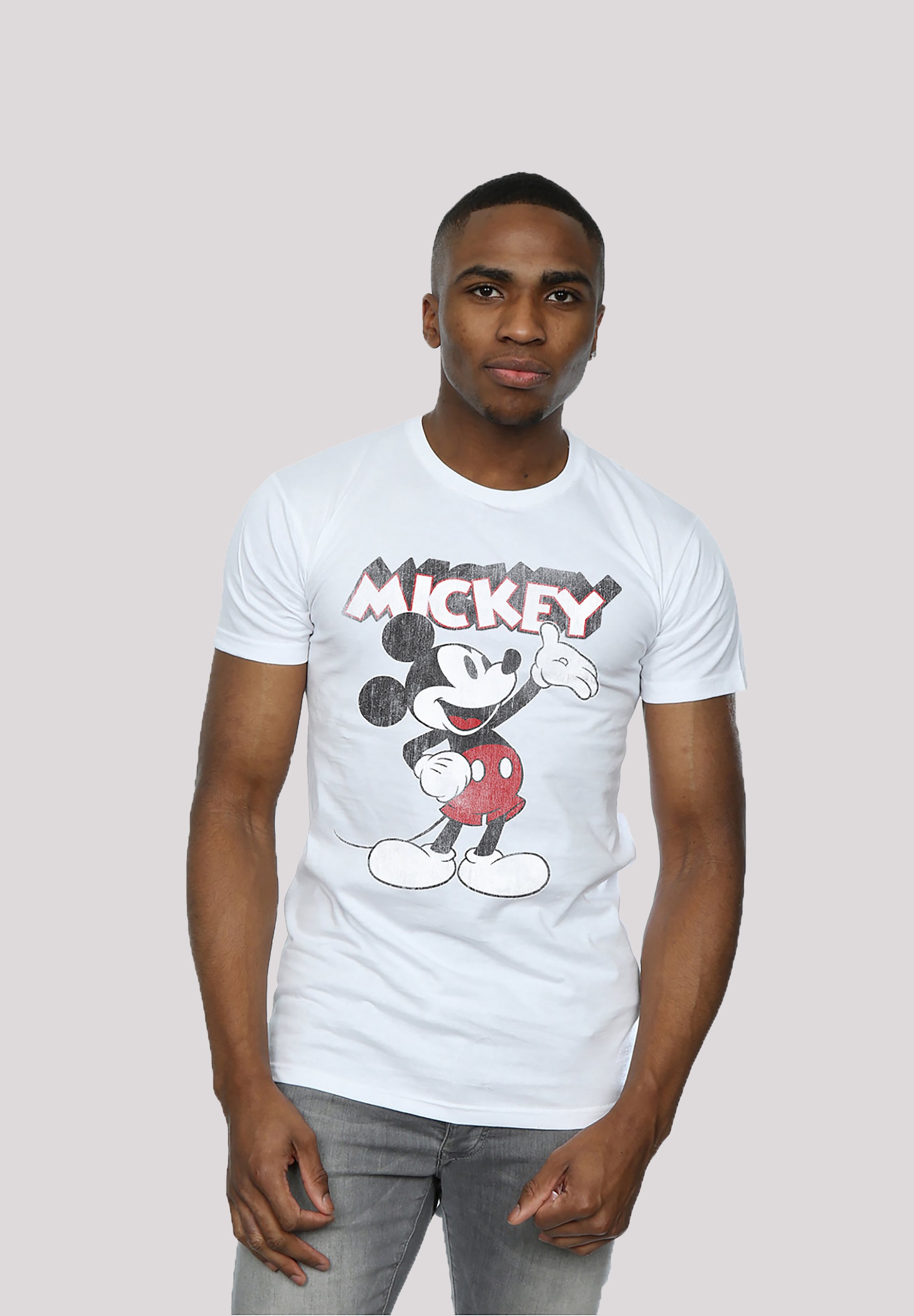 F4NT4STIC T-Shirt "Disney Micky Maus Presents", Print günstig online kaufen