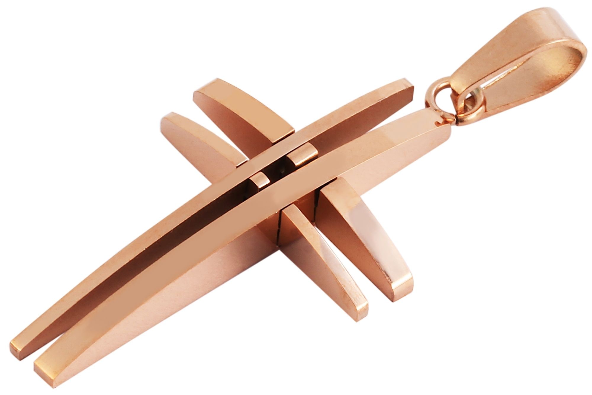 Adelia´s Kettenanhänger »Unisex Anhänger – Kreuz Kreuzanhänger aus Edelstahl«  Perfekt als Geschenk für besondere Menschen