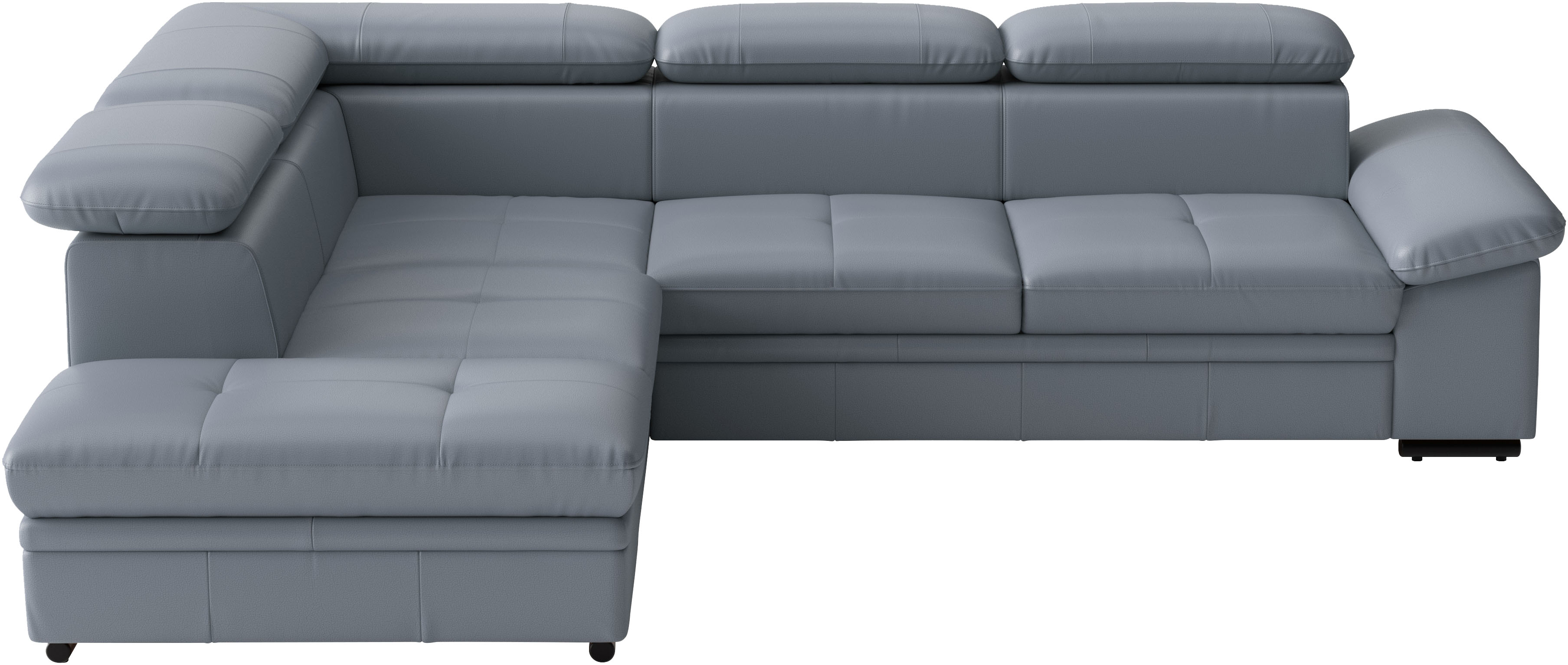 sit&more Ecksofa "Viola L-Form, B: 249 cm, Arm- & Kopfteilverstellung" optional mit Schlaffunktion