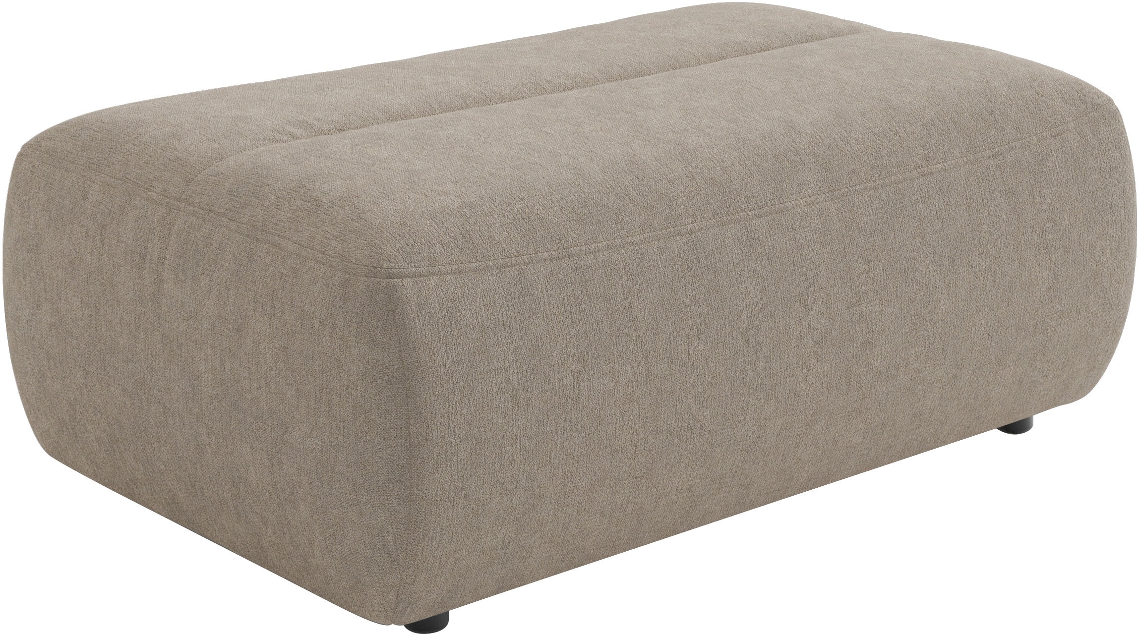 sit&more Polsterhocker "Scrabble" Modernes Design in verschiedenen Stoffarten