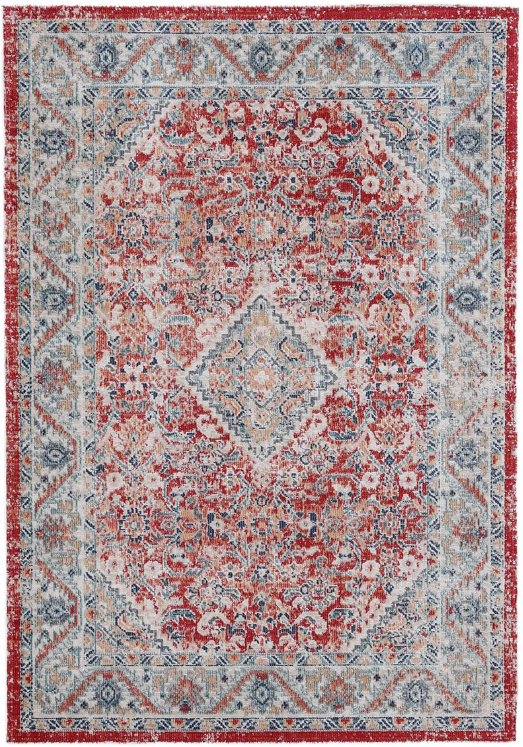 carpetfine Teppich "Noah 1" rechteckig 3 mm Höhe Orient Vintage Look, Wohnz günstig online kaufen