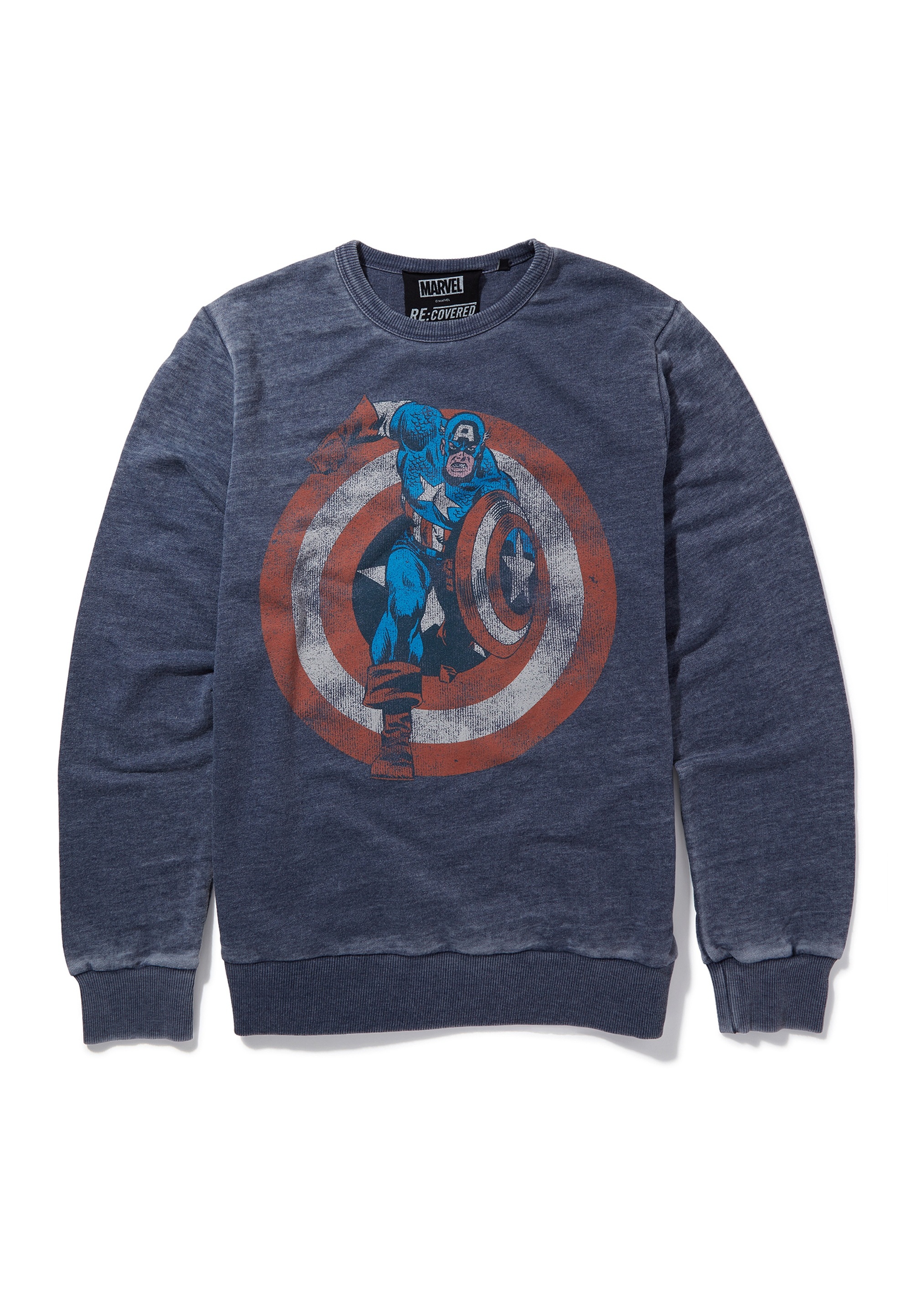 Recovered Sweatshirt "Marvel Captain America", mit coolem Captain America P günstig online kaufen