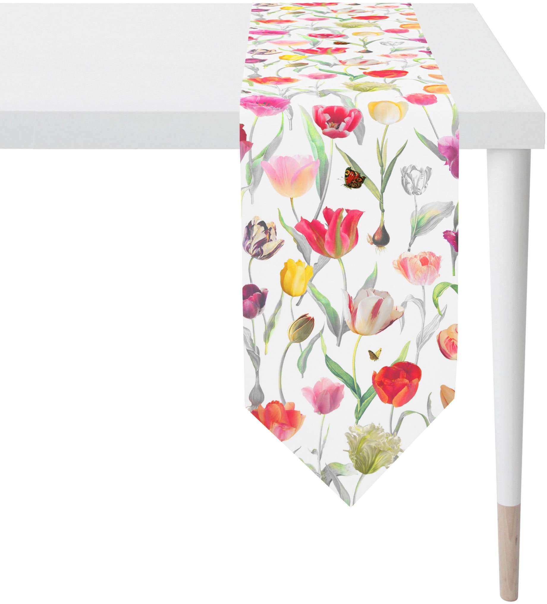 Tischband mit St.), SPRINGTIME, | BAUR Tulpen-Motiv, APELT (1 »6818 Digitaldruck Frühling«, Frühjahrsdeko,