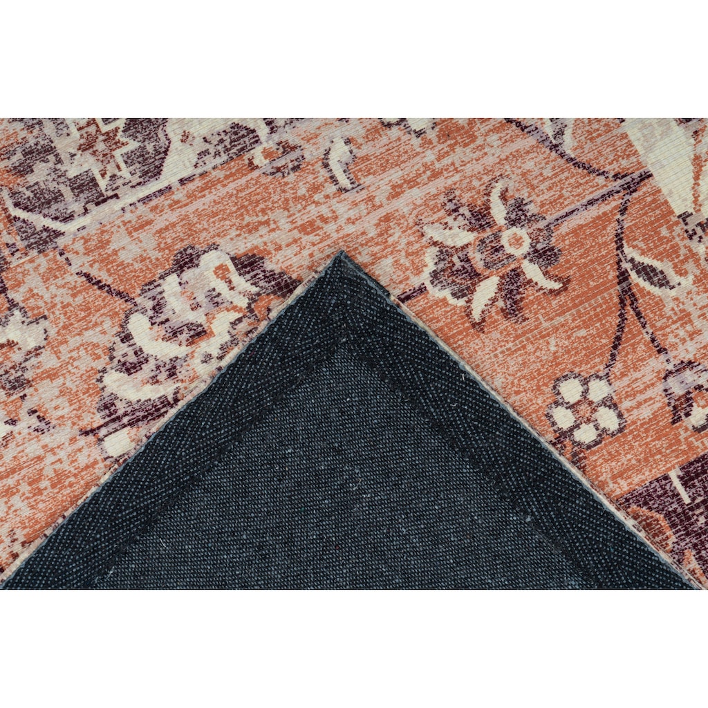 Leonique Teppich »Arnau«, rechteckig, Vintage Design, Teppich im Used-Look, orientalisch, Flachgewebe
