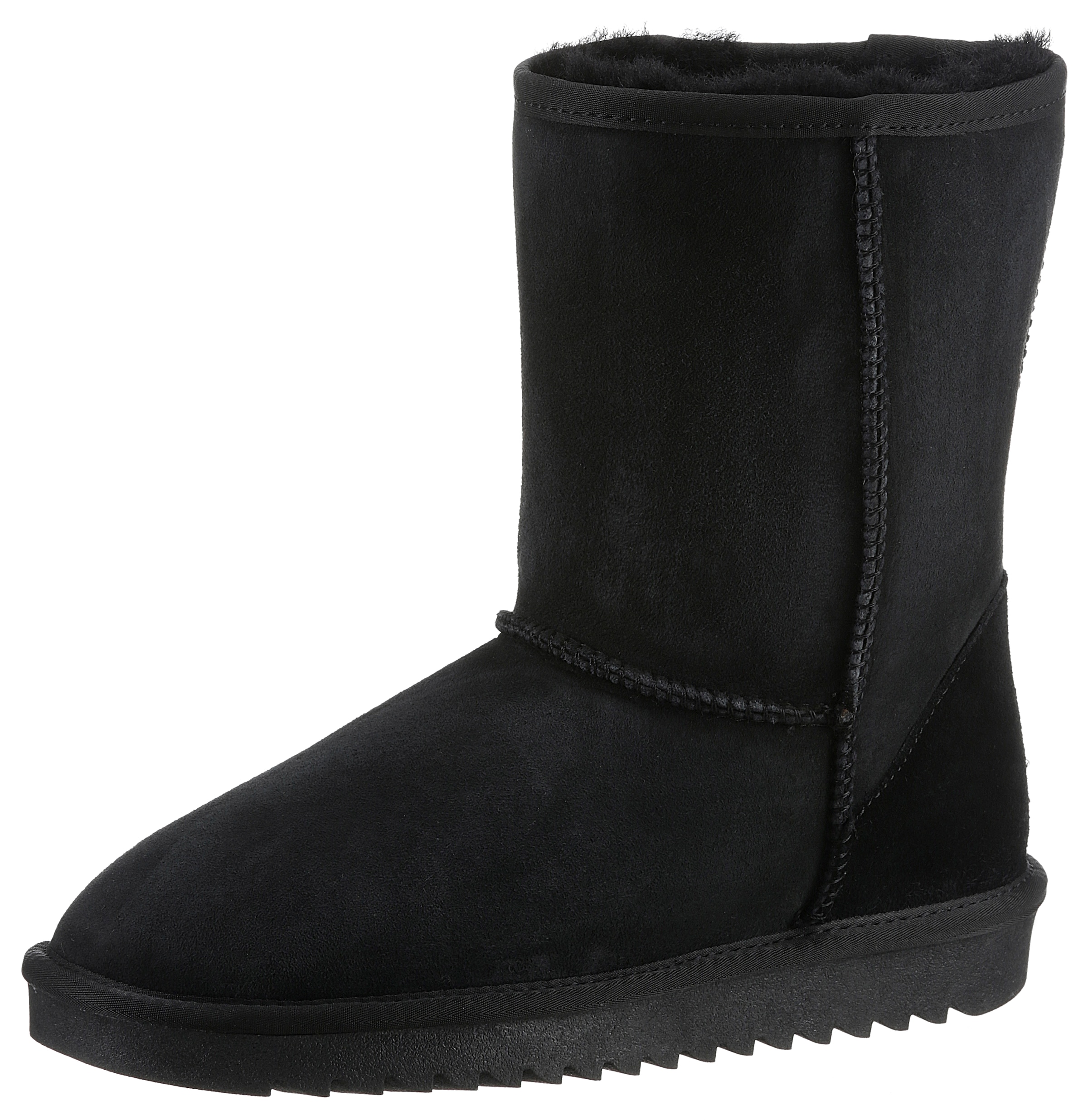 Winterboots »ALASKA«, Schlupfboots, Winterstiefelette, Snowboots mit Lammfell innen