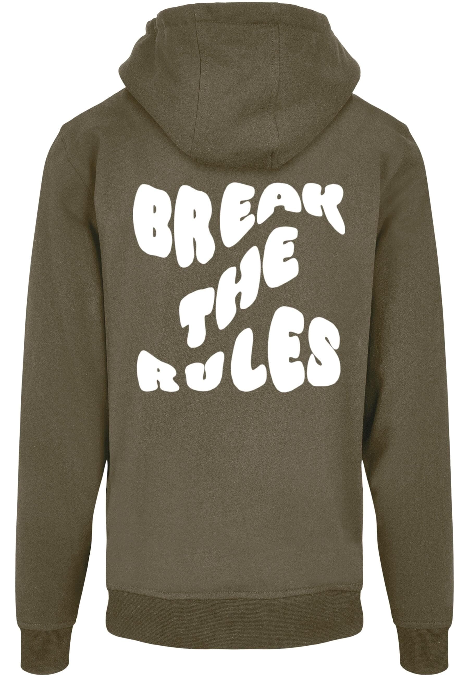 Merchcode Kapuzensweatshirt "Merchcode Herren Break The Rules Basic Hoody" günstig online kaufen