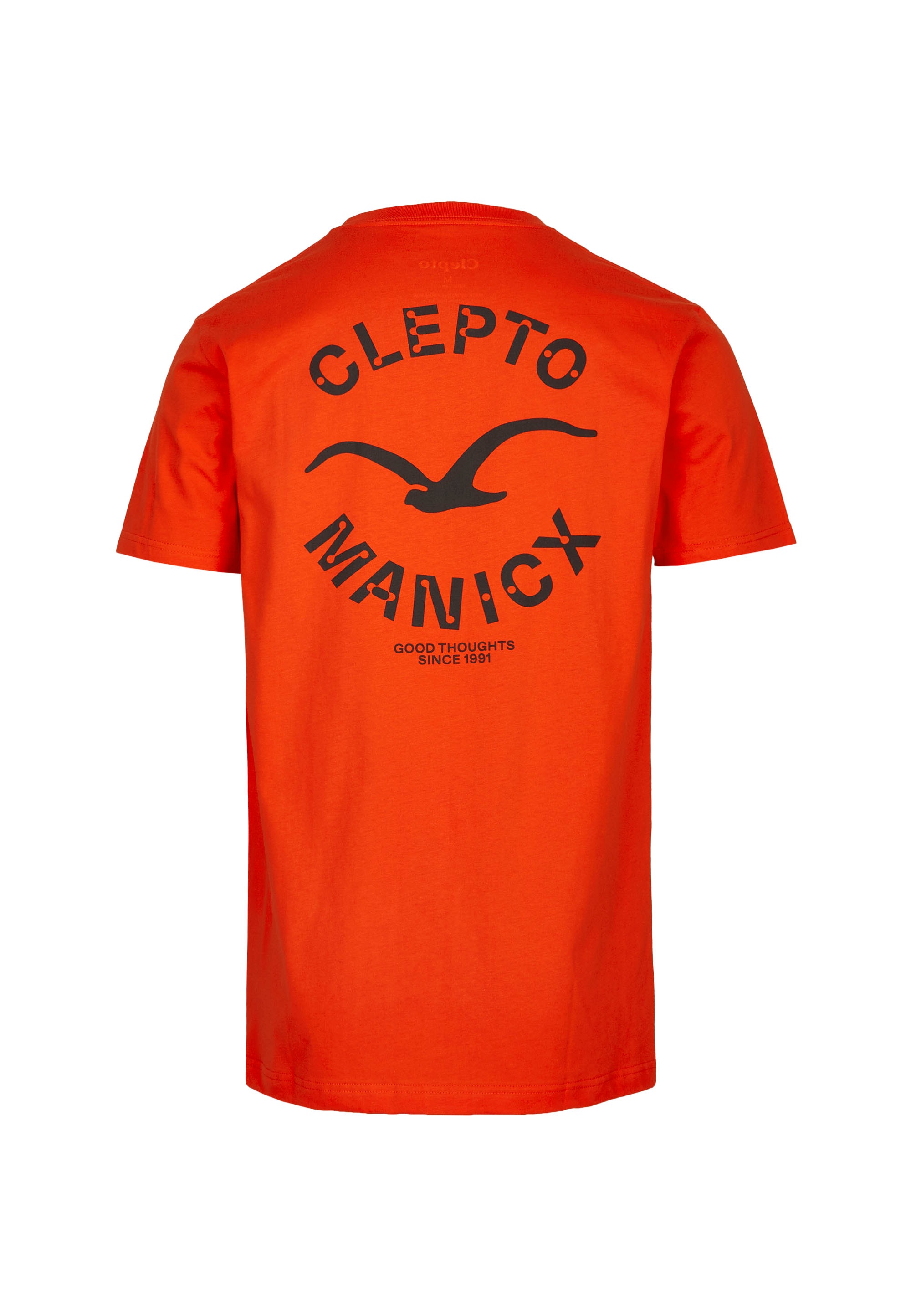 Cleptomanicx T-Shirt »Source«, mit großem Backprint