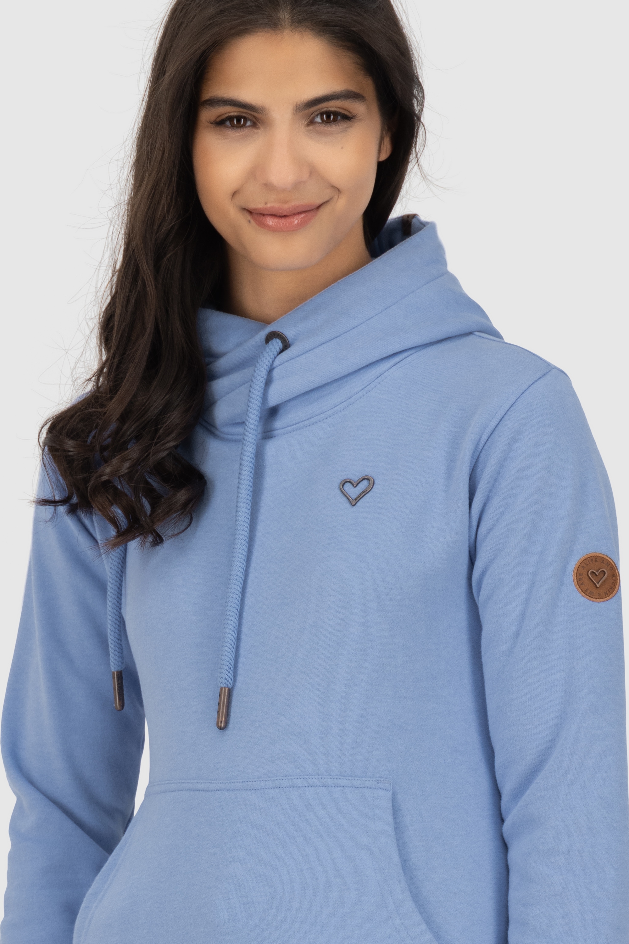 Alife & Kickin Kapuzensweatshirt »Damen SarahAK A«, Hoodie Kapuzenpullover, Sweatshirt mit Kapuze und Kängurutasche