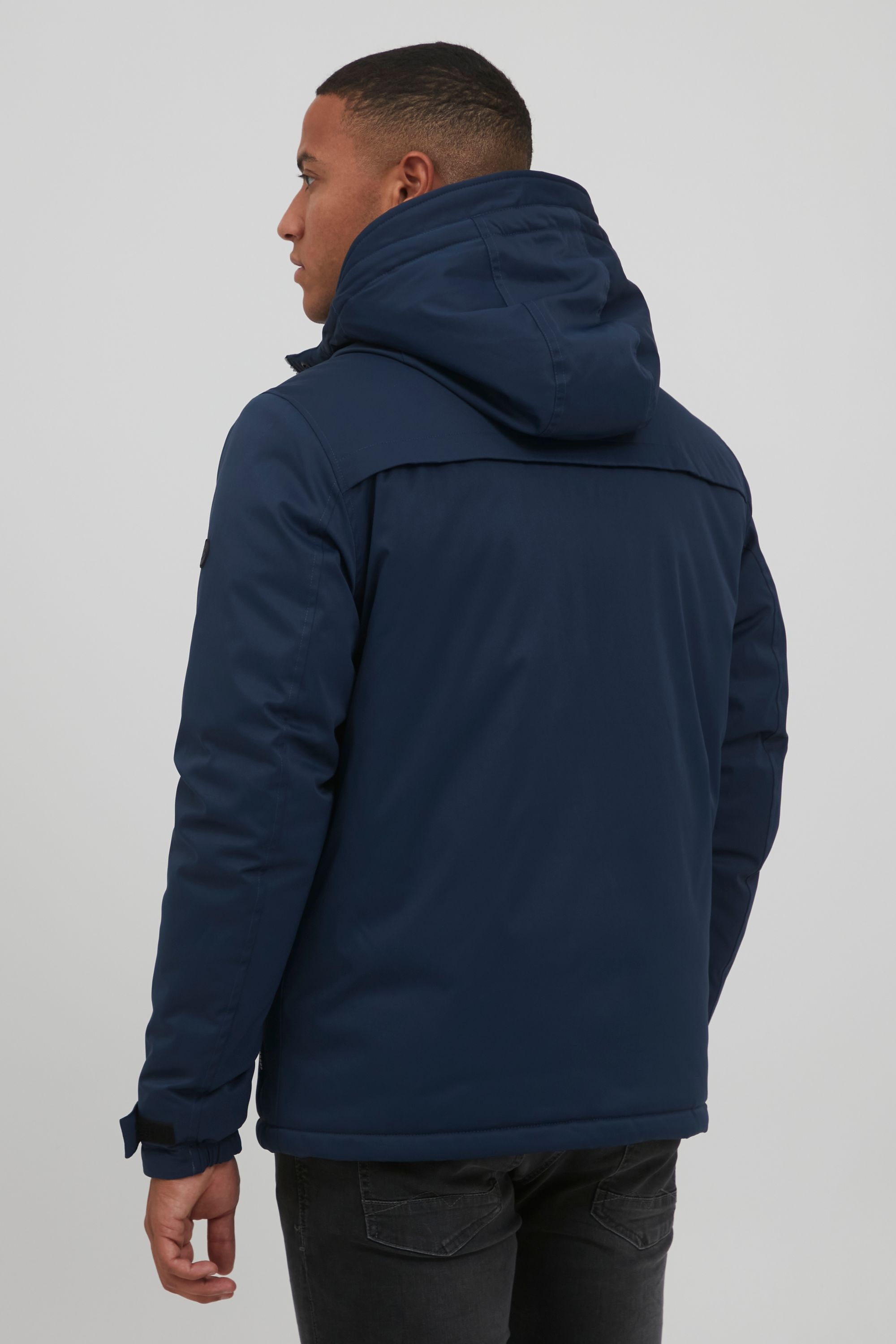 Winterjacke BLEND "BHLeto", Herren, Gr. 3XL, marineblaus, 100% Polyester, unifarben, regular fit normal, ohne Ausschnitt, eingesetzt gerader Abschluss, Jacken Winterjacke, Schicke Winterjacke von Blend 6