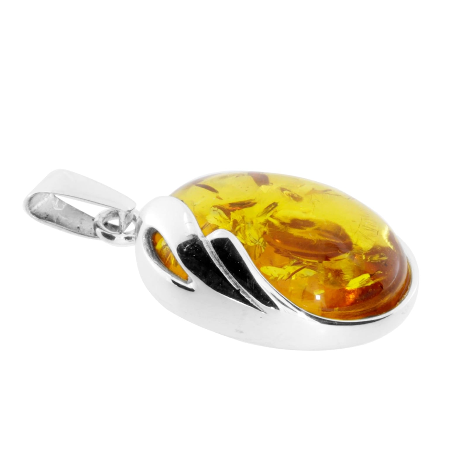 OSTSEE-SCHMUCK Kettenanhänger »- Melanie - Silber 925/000 - Bernstein« ()