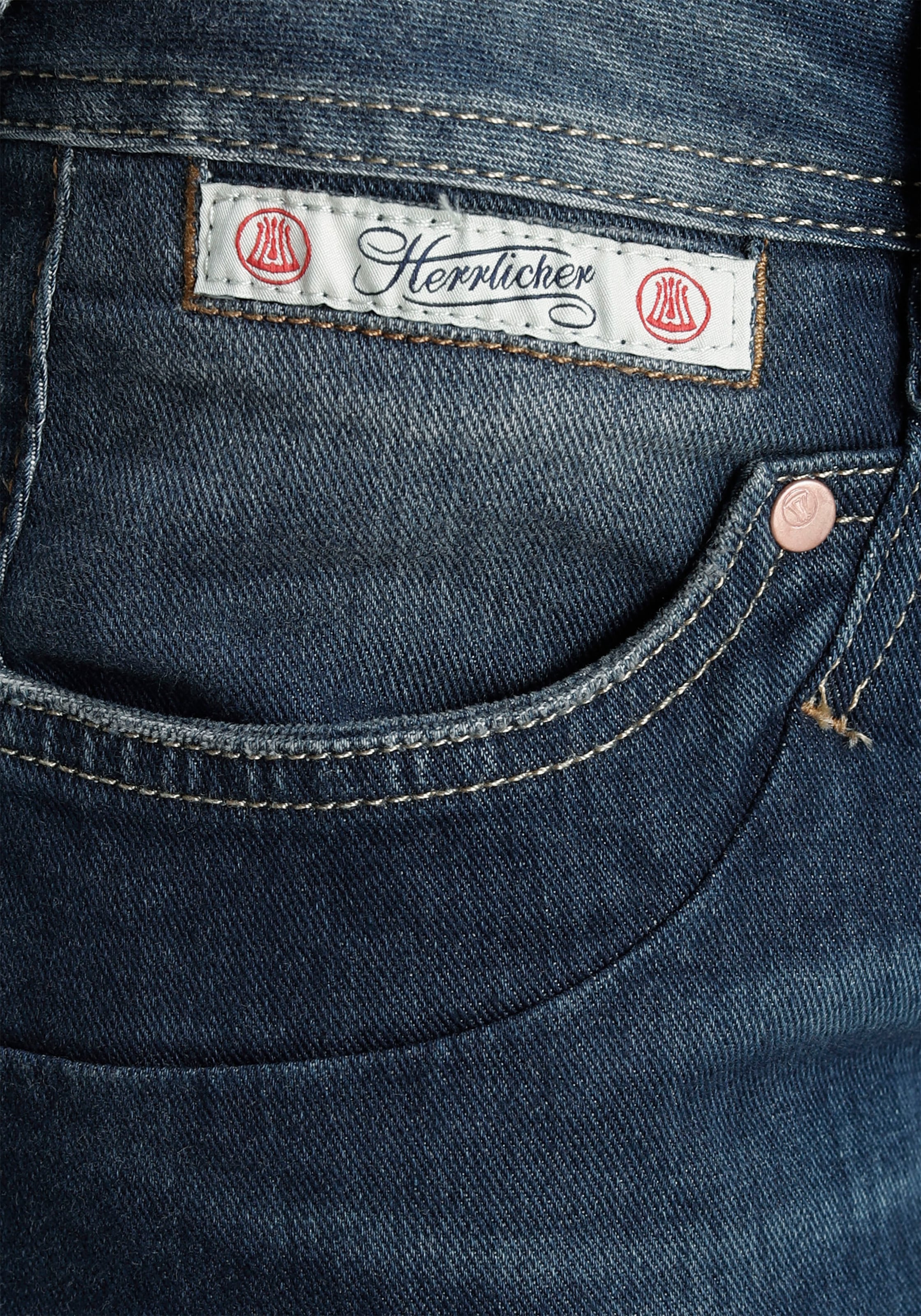 Herrlicher Slim-fit-Jeans »PIPER«, umweltfreundlich dank Kitotex  Technologie bestellen | BAUR | Stretchjeans