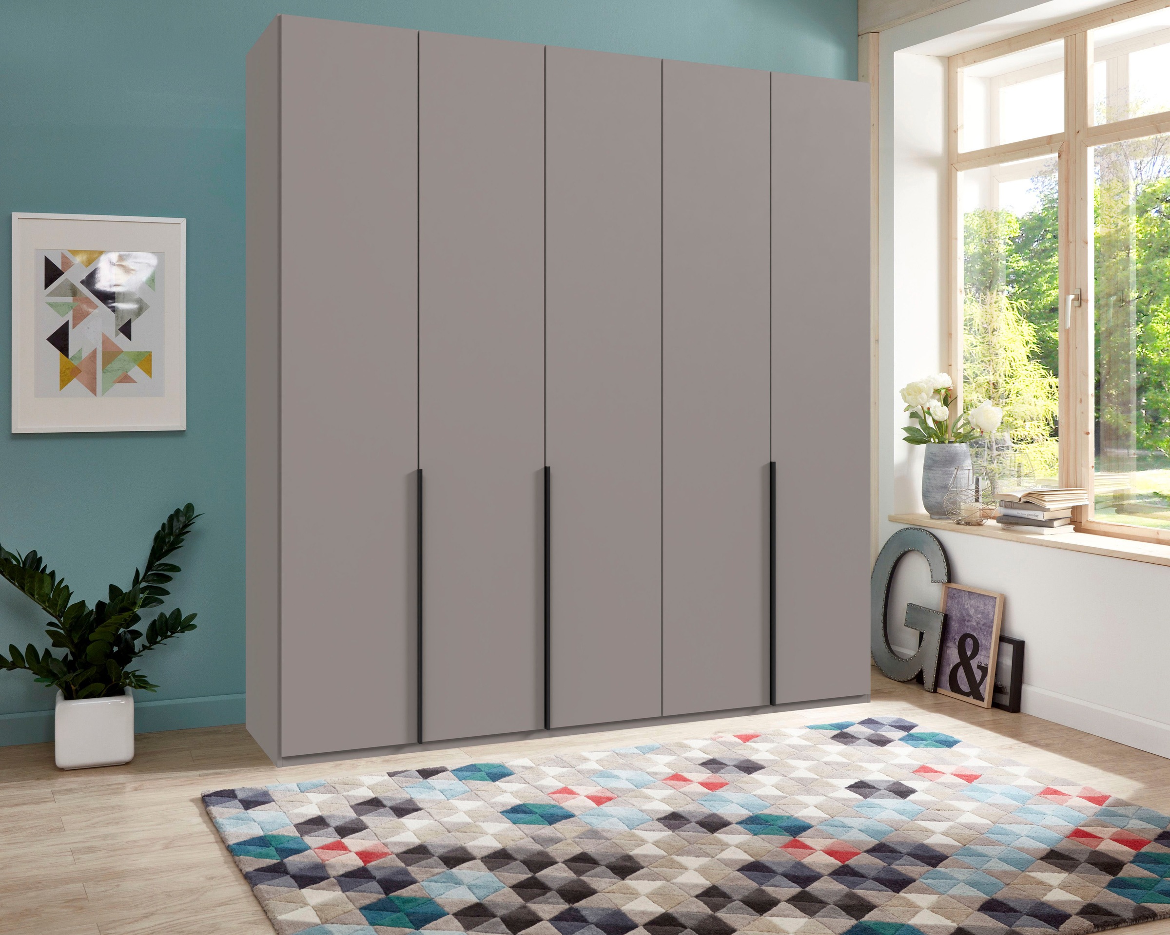 Wimex Kleiderschrank "Mugano,in 8 Breiten,3 Höhen,2 Tiefen, viele Farben, M günstig online kaufen