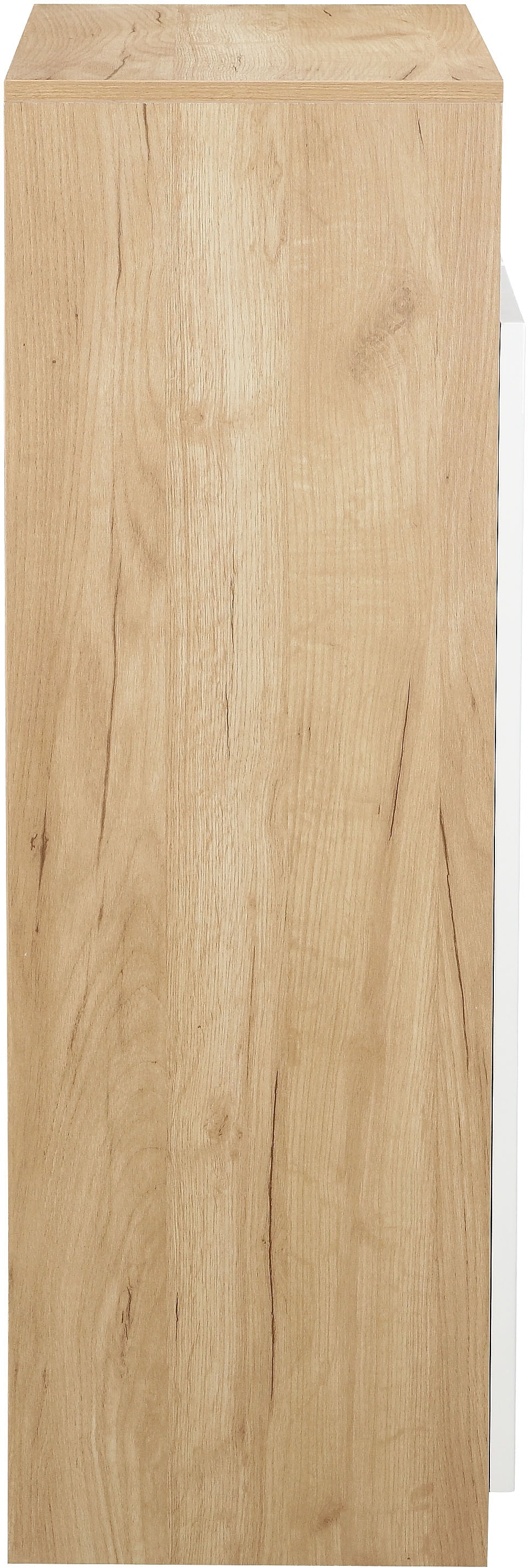 andas Aktenschrank »Lund«, mit Griffmulden & Hochglanzfronten, Aktenordnerhöhe, Breite 70 cm