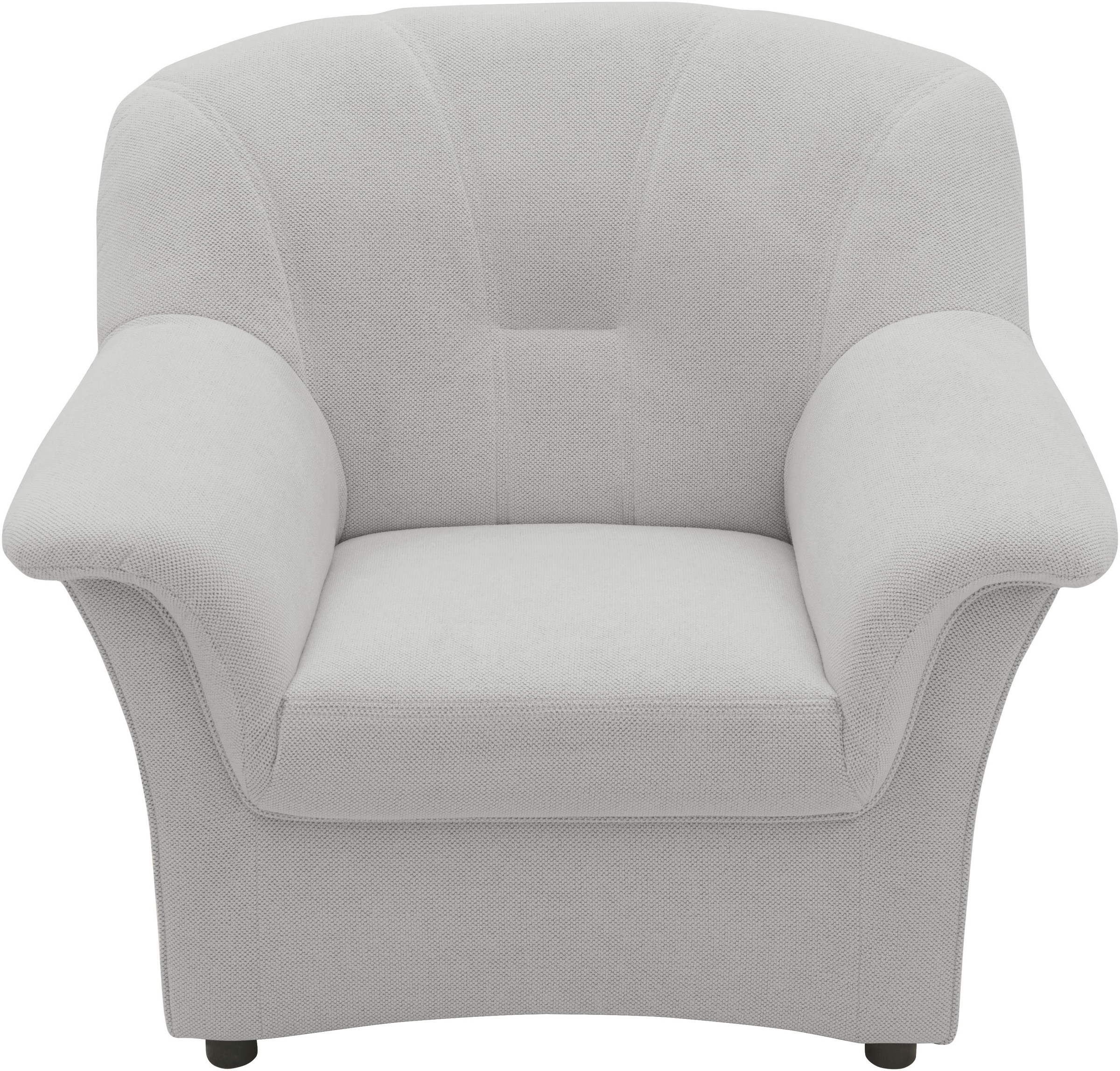 DOMO collection Sessel »Flores«, wahlweise mit Federkern (nicht bei Microfaser PRIMABELLE®-Struktur)