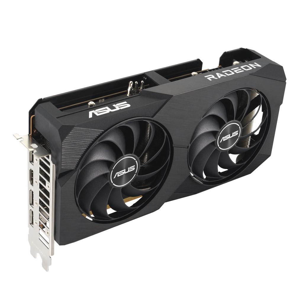 Asus Grafikkarte »DUAL-RX7600-O8G«, 8 GB, GDDR6