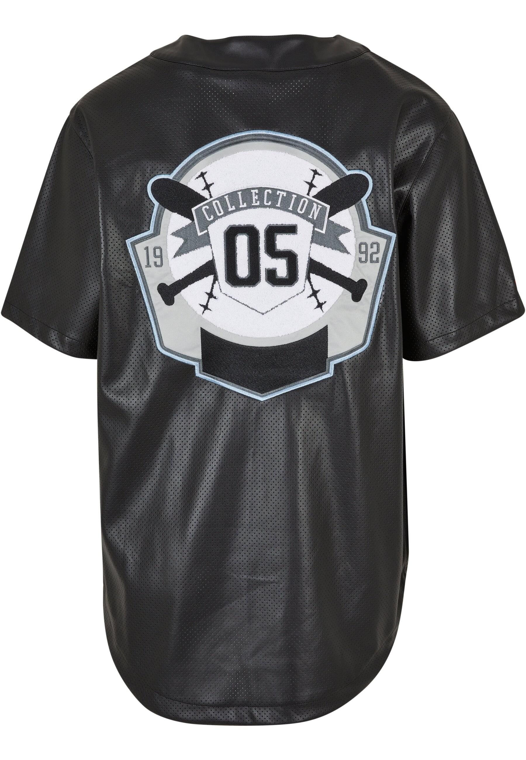 Fubu Langarmhemd »Fubu Herren College Leather Baseball Jersey«, (1 tlg.)