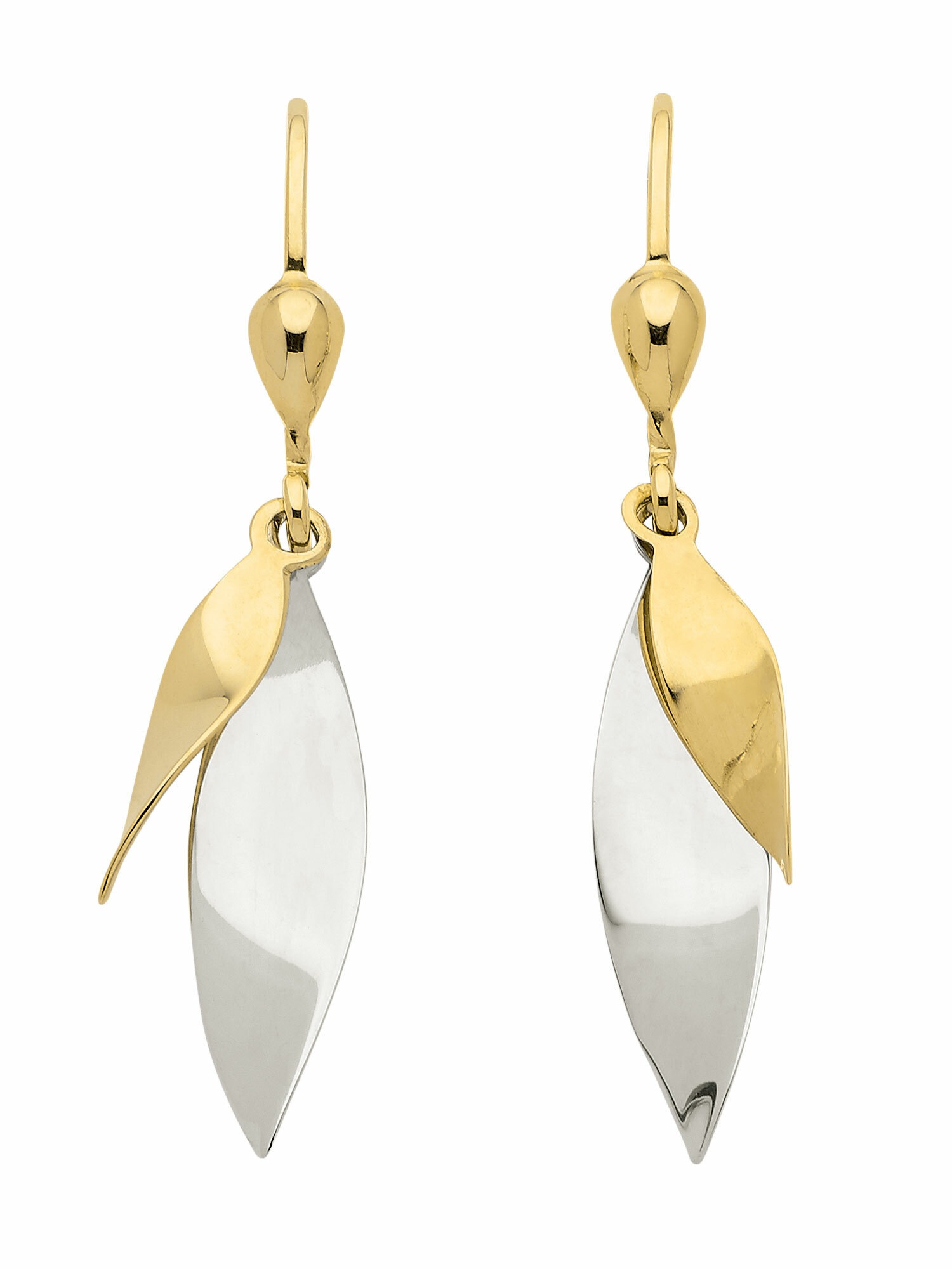 Adelia´s Paar Ohrhänger »333 Gold Ohrringe Ohrhänger« Goldschmuck für Damen