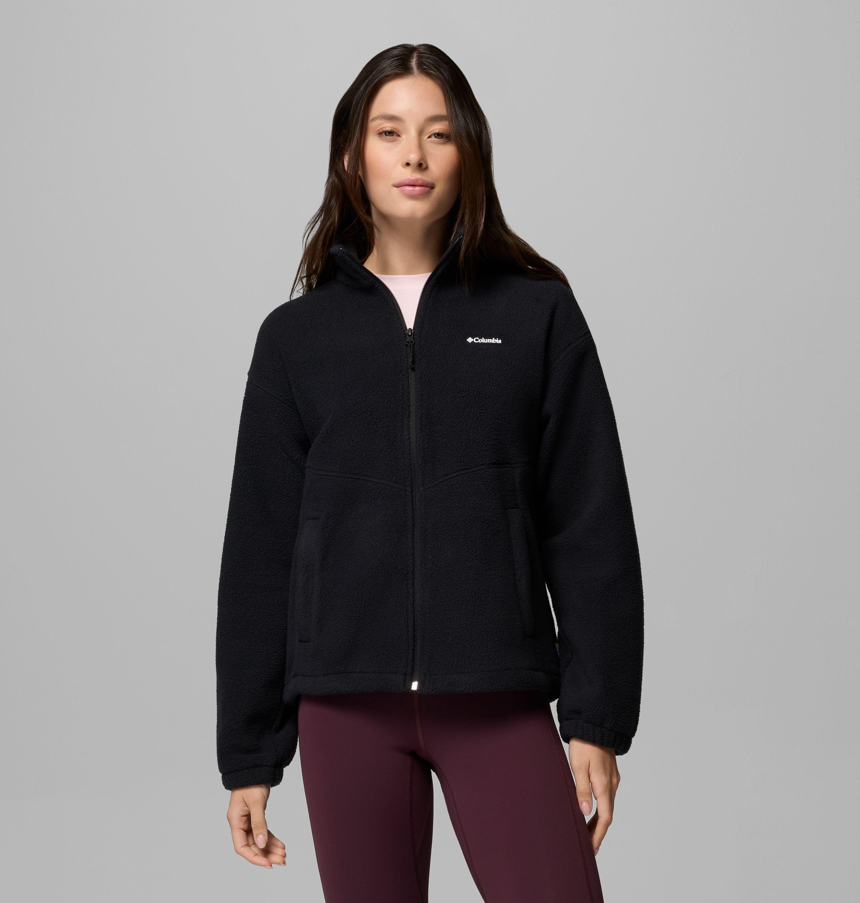 Columbia Fleecejacke "Timber Meadow MTR Fleece Full Zip" mit durchgehendem Reißverschluss, wasserabweisend, windabweisend