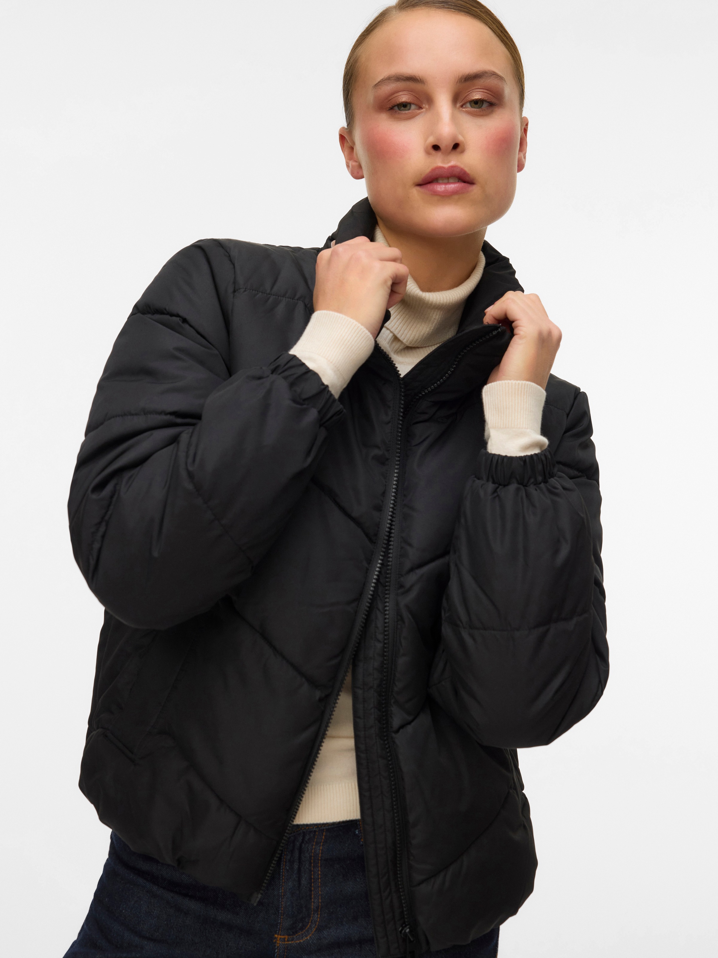 Vero Moda Steppjacke "VMLIGARIO SHORT JACKET BOO" ohne Kapuze günstig online kaufen