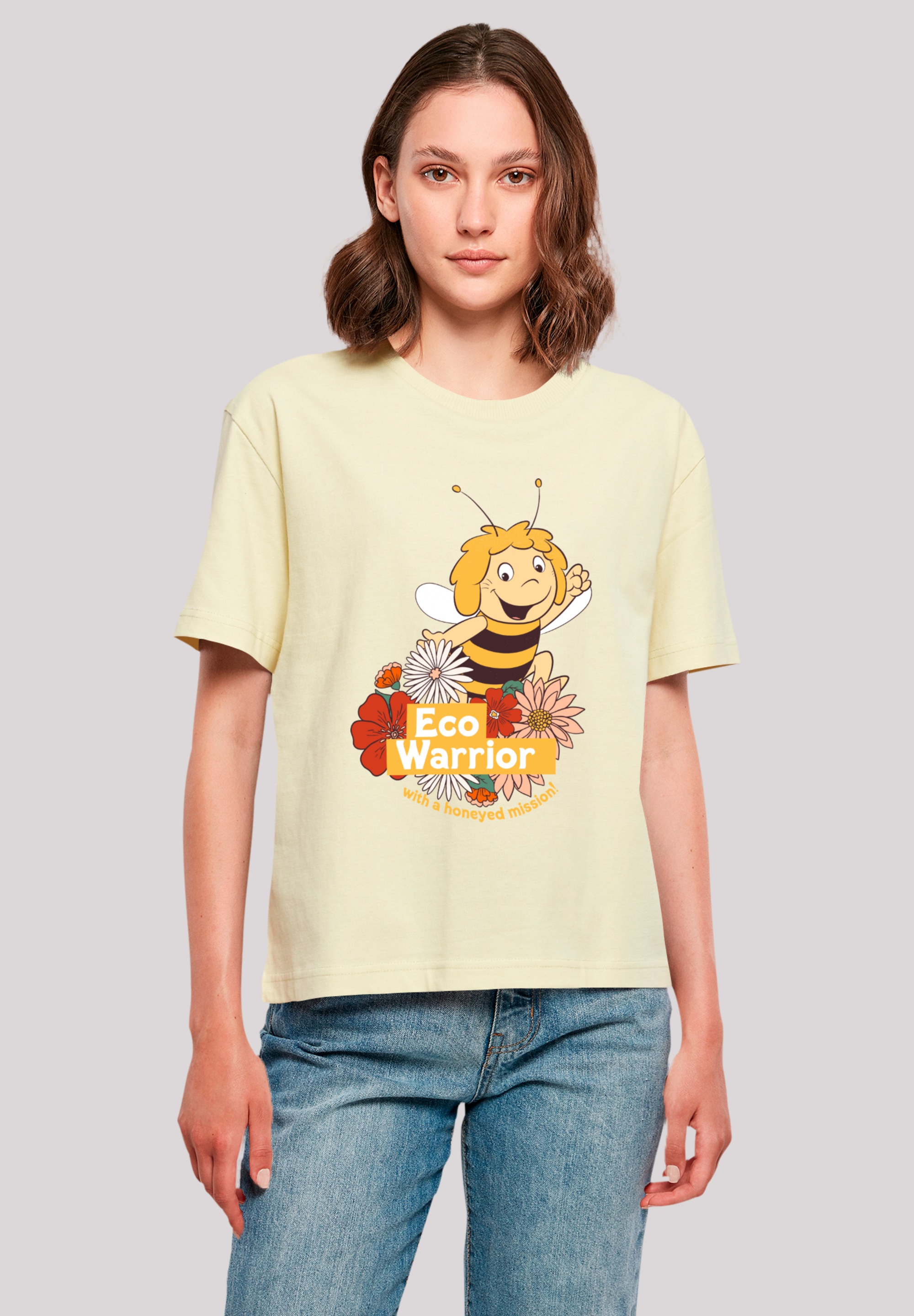 F4NT4STIC T-Shirt "Die Biene Maja Eco Warrior Heroes of Childhood", Nostalg günstig online kaufen