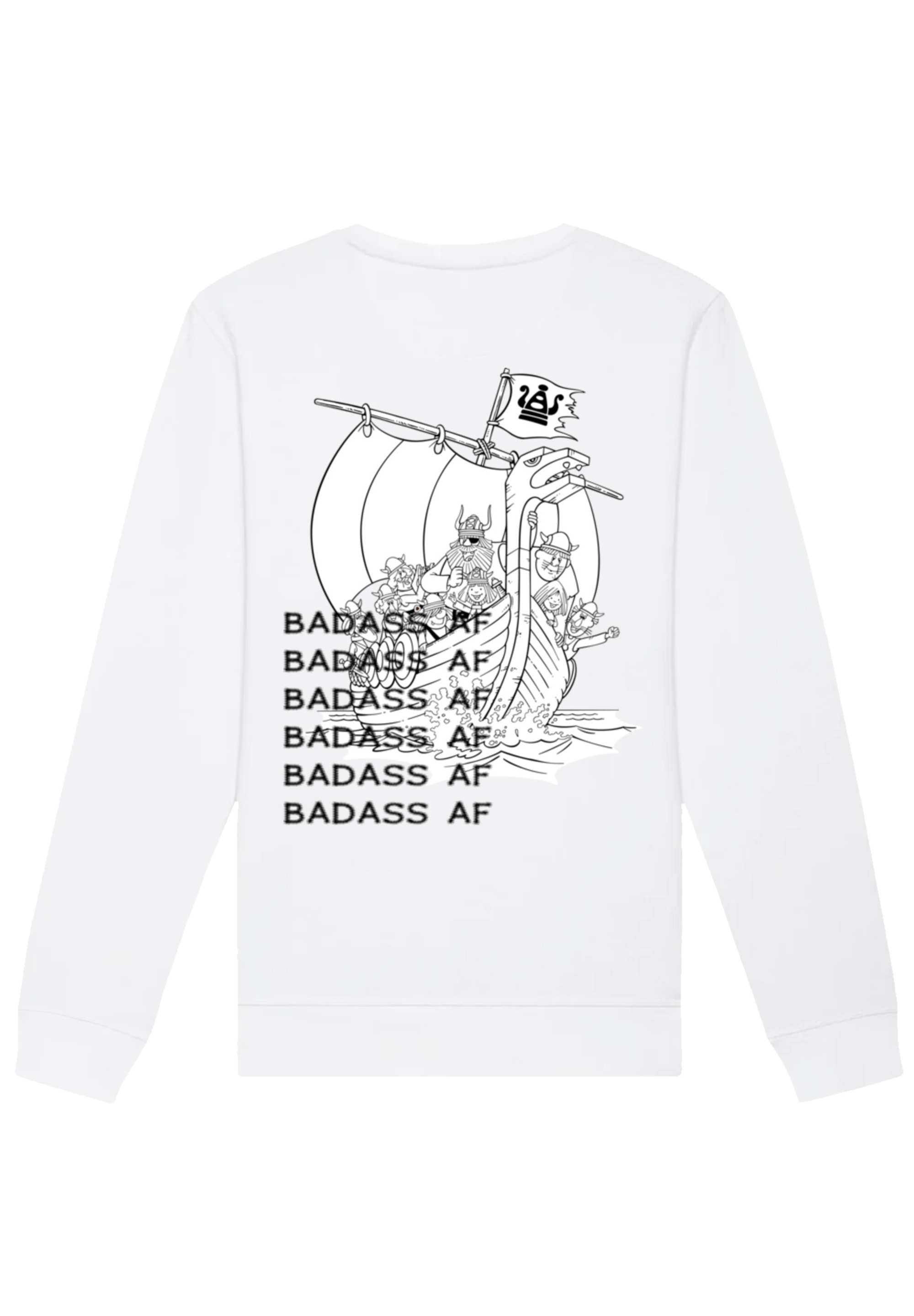 F4NT4STIC Sweatshirt »Wickie Logo«, Premium Qualität