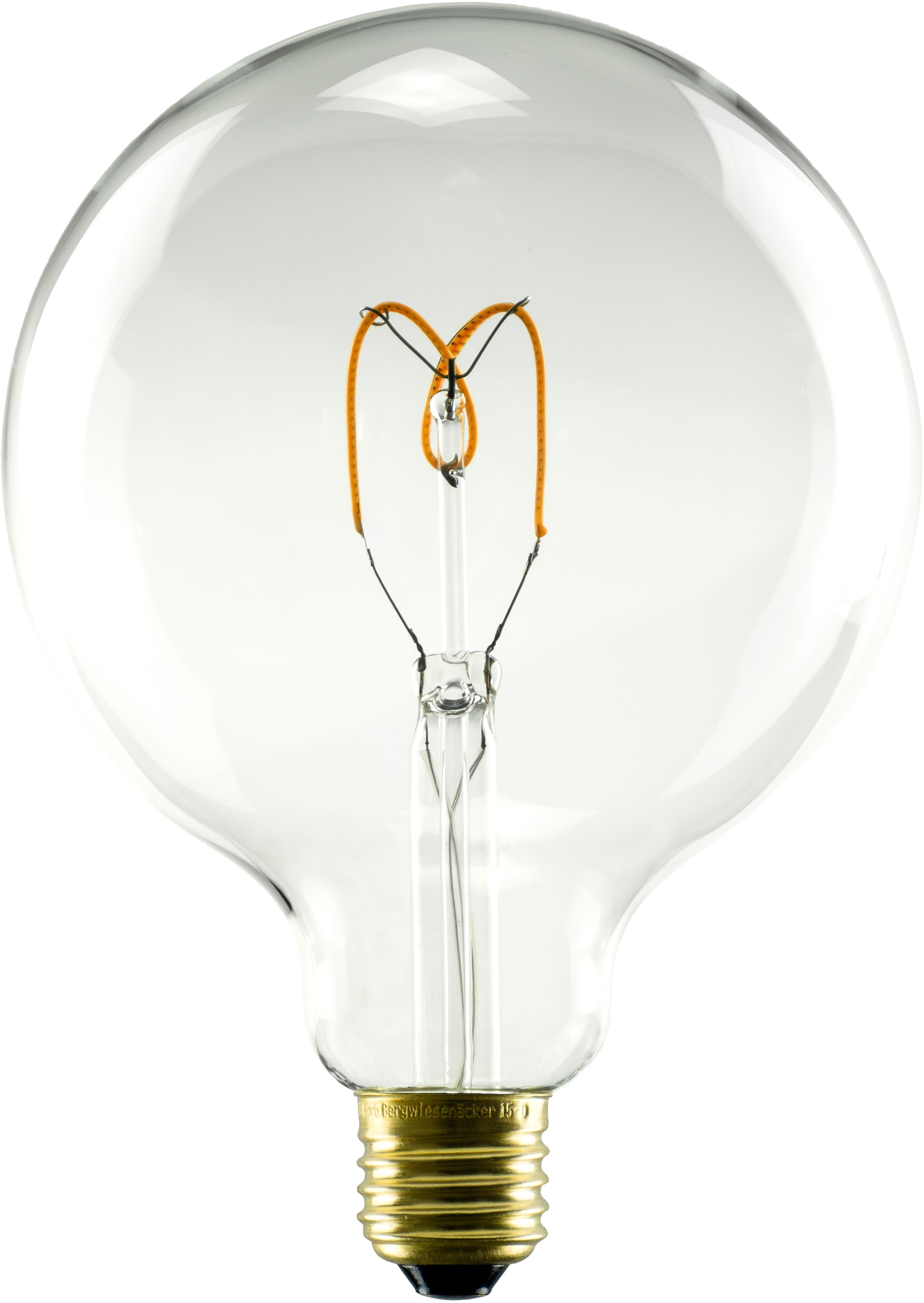 LED-Leuchtmittel »Soft Line«, E27, 1 St., Warmweiß, dimmbar, Soft Globe 125 klar, E27