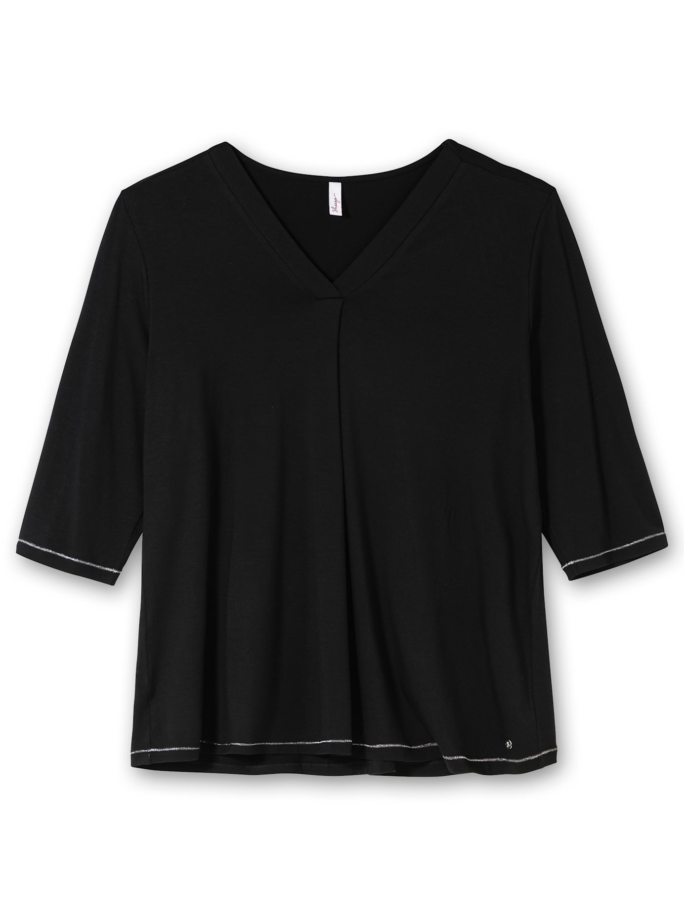 Sheego 3/4-Arm-Shirt »3/4-Arm-Shirt«, (1 tlg.)